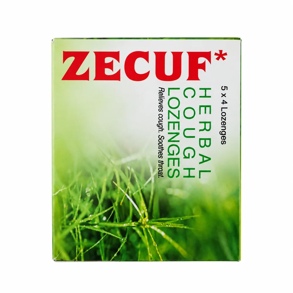 Zecuf Herbal Cough Lozenges — available at pharmacies in Cambodia on PharmKulen