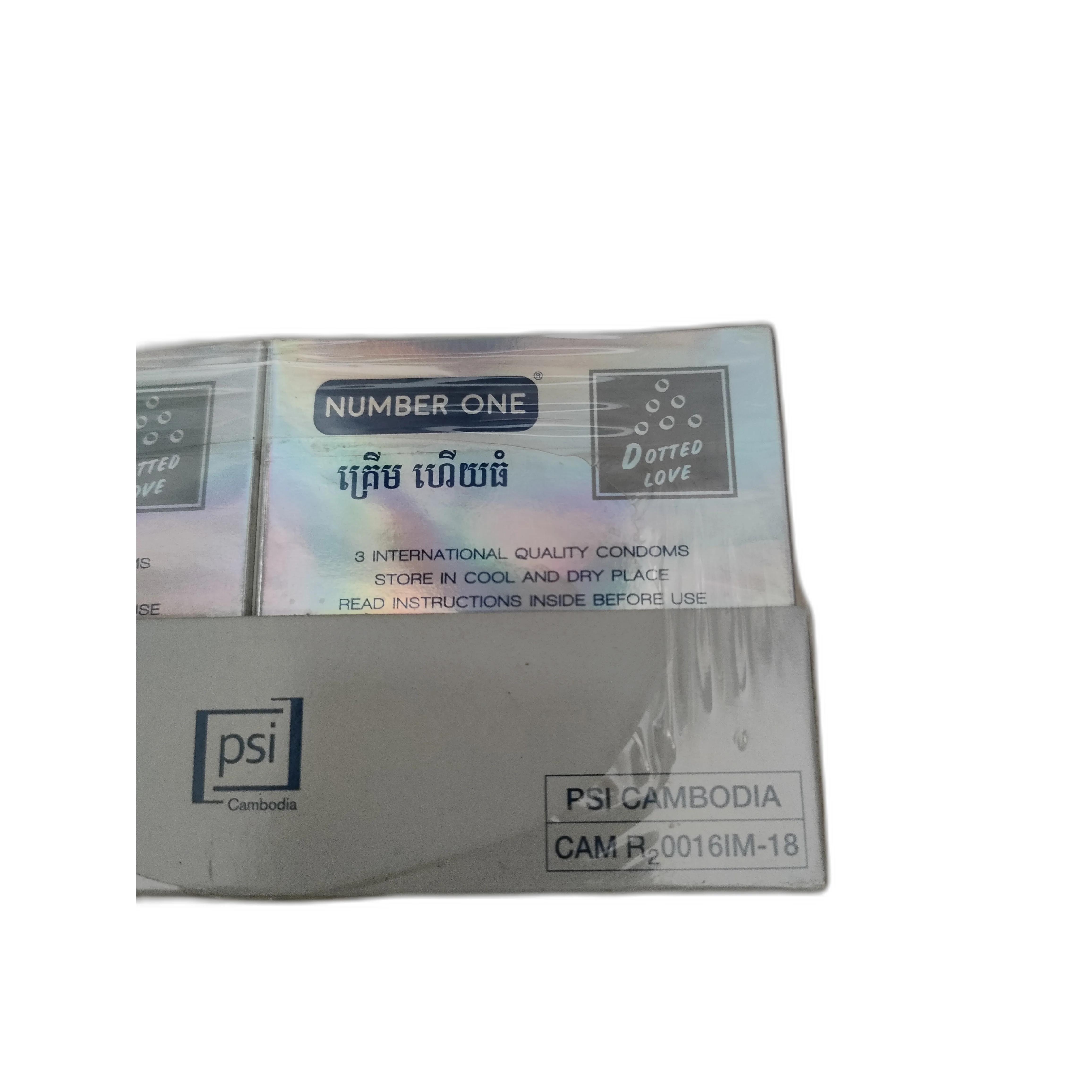Number One Dotted Love — available at pharmacies in Cambodia on PharmKulen