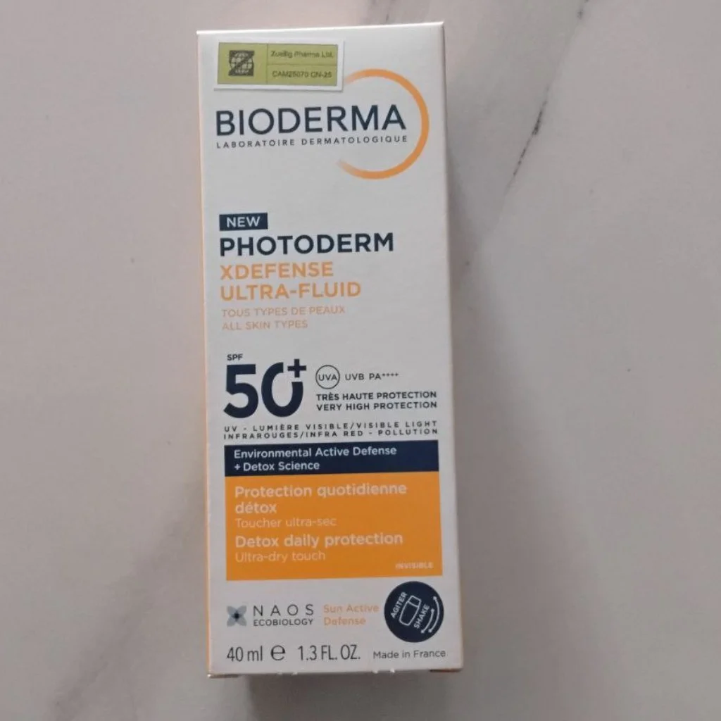 Bioderma Photoderm XDefense Ultra-Fluid SPF 50+ — available at pharmacies in Cambodia on PharmKulen