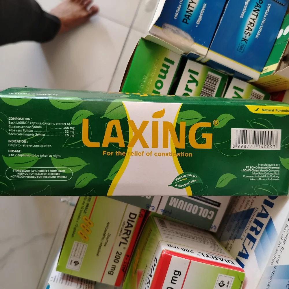 Laxing — available at pharmacies in Cambodia on PharmKulen