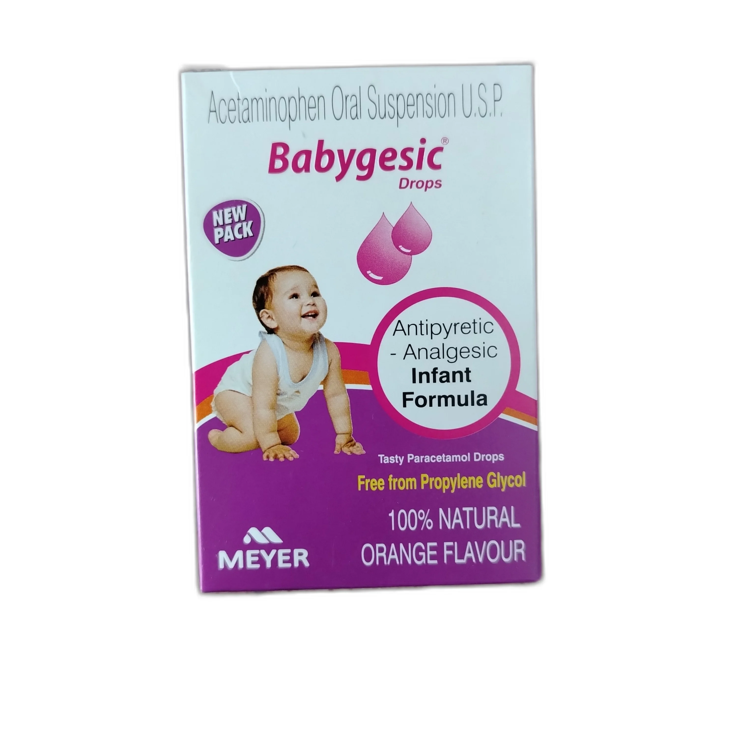 Babygesic Drops — available at pharmacies in Cambodia on PharmKulen