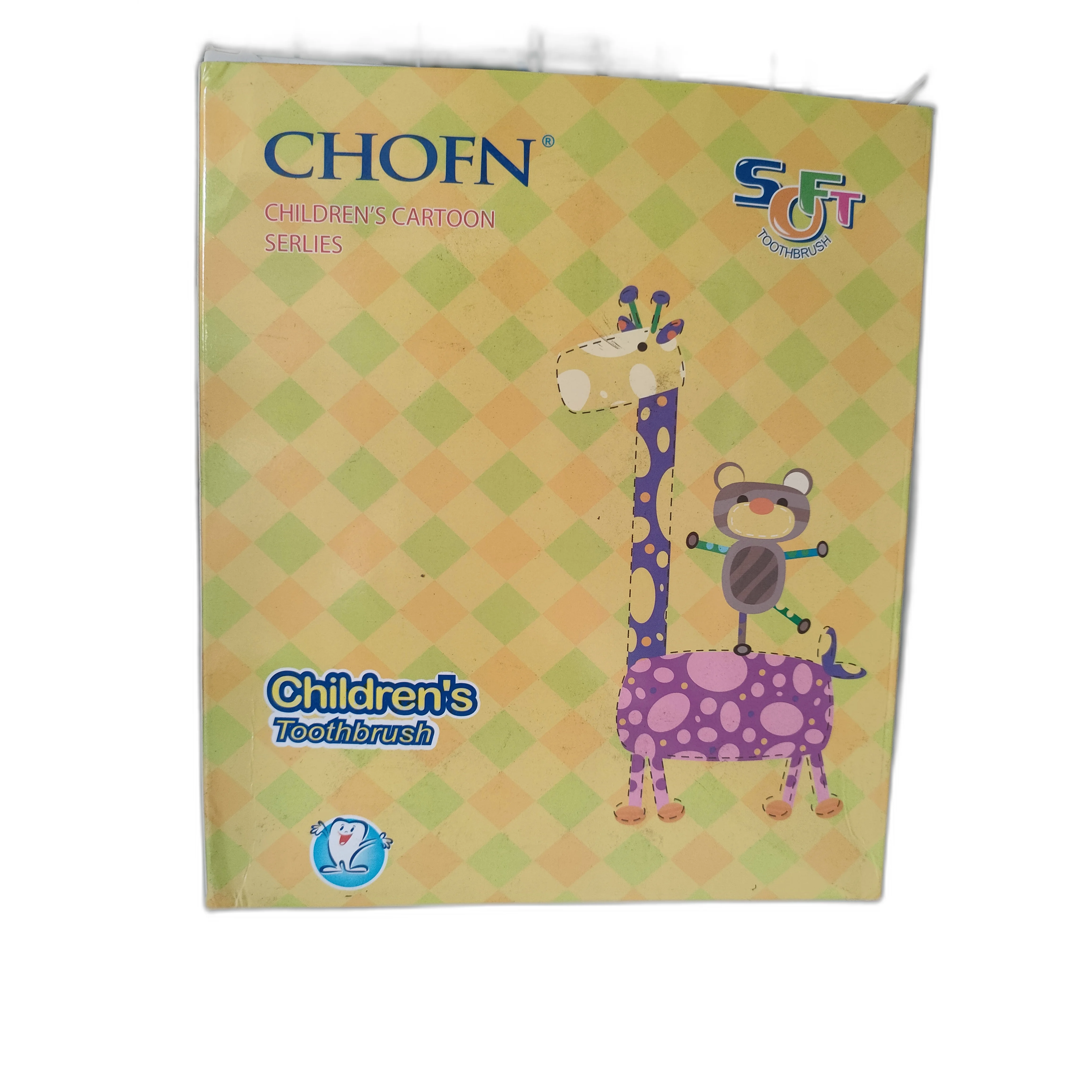 CHOFN Children's Cartoon Series Toothbrush — available at pharmacies in Cambodia on PharmKulen