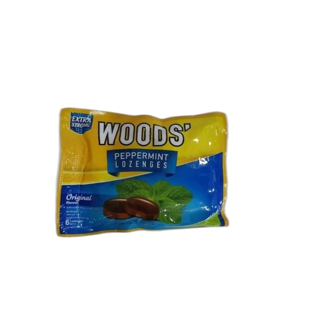 Woods Peppermint Lozenges — available at pharmacies in Cambodia on PharmKulen