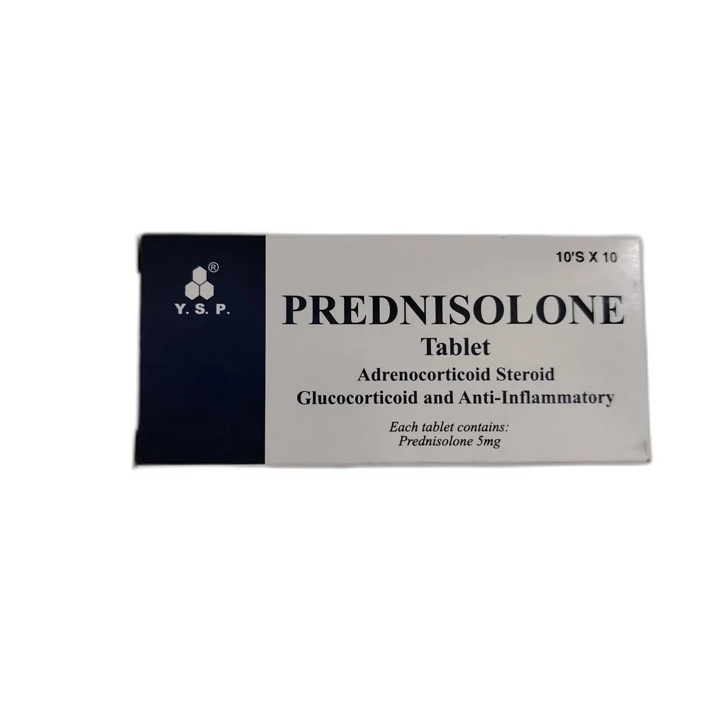 Prednisolone — available at pharmacies in Cambodia on PharmKulen