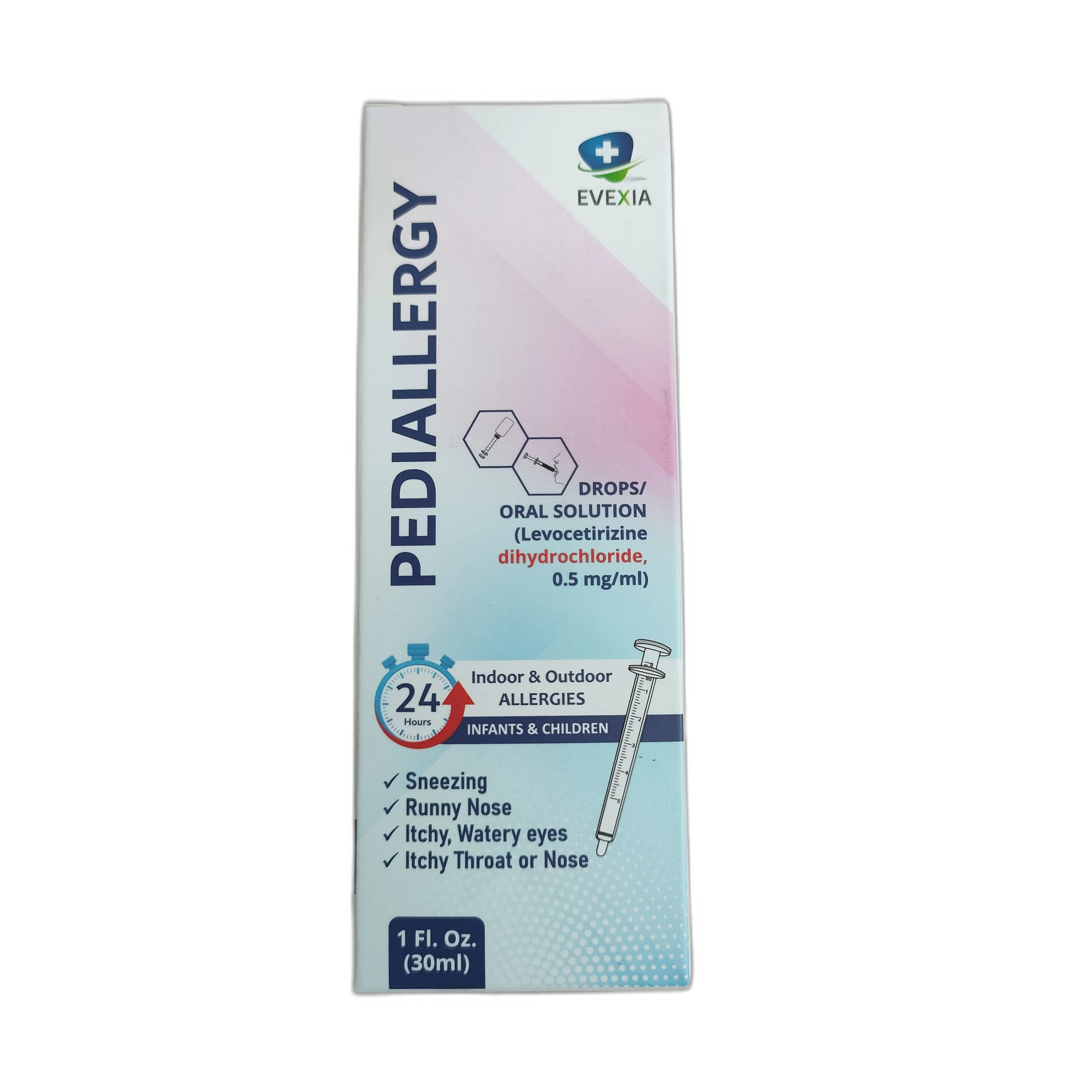 Pediallergy — available at pharmacies in Cambodia on PharmKulen