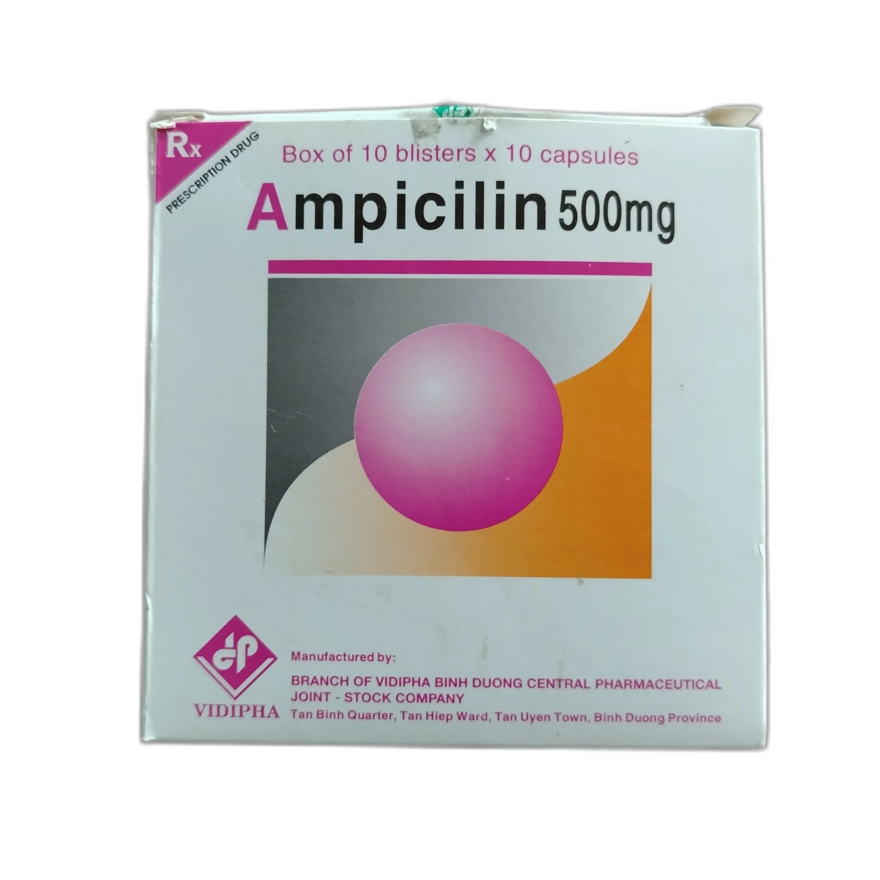 Ampicilin — available at pharmacies in Cambodia on PharmKulen