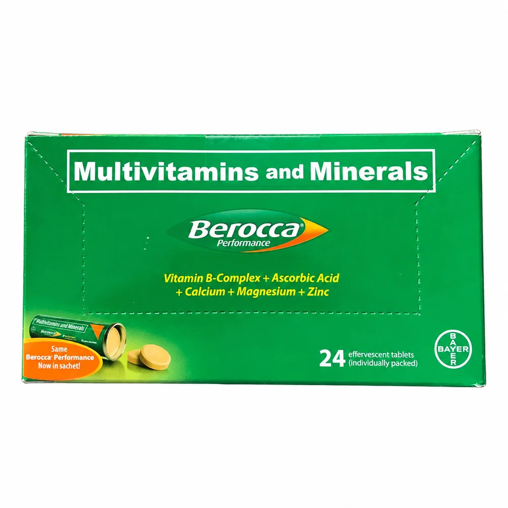 Berocca Performance Orange (Strip) — available at pharmacies in Cambodia on PharmKulen