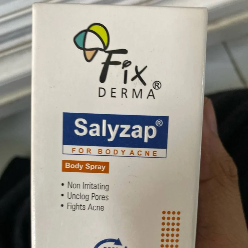 Fix Derma Salyzap – Body Spray — available at pharmacies in Cambodia on PharmKulen