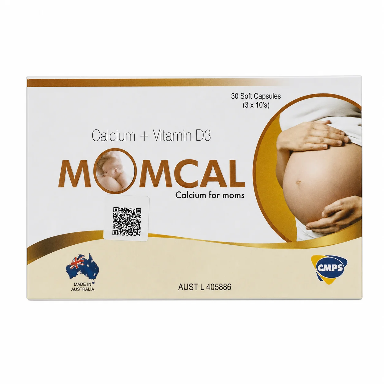 Momcal — available at pharmacies in Cambodia on PharmKulen