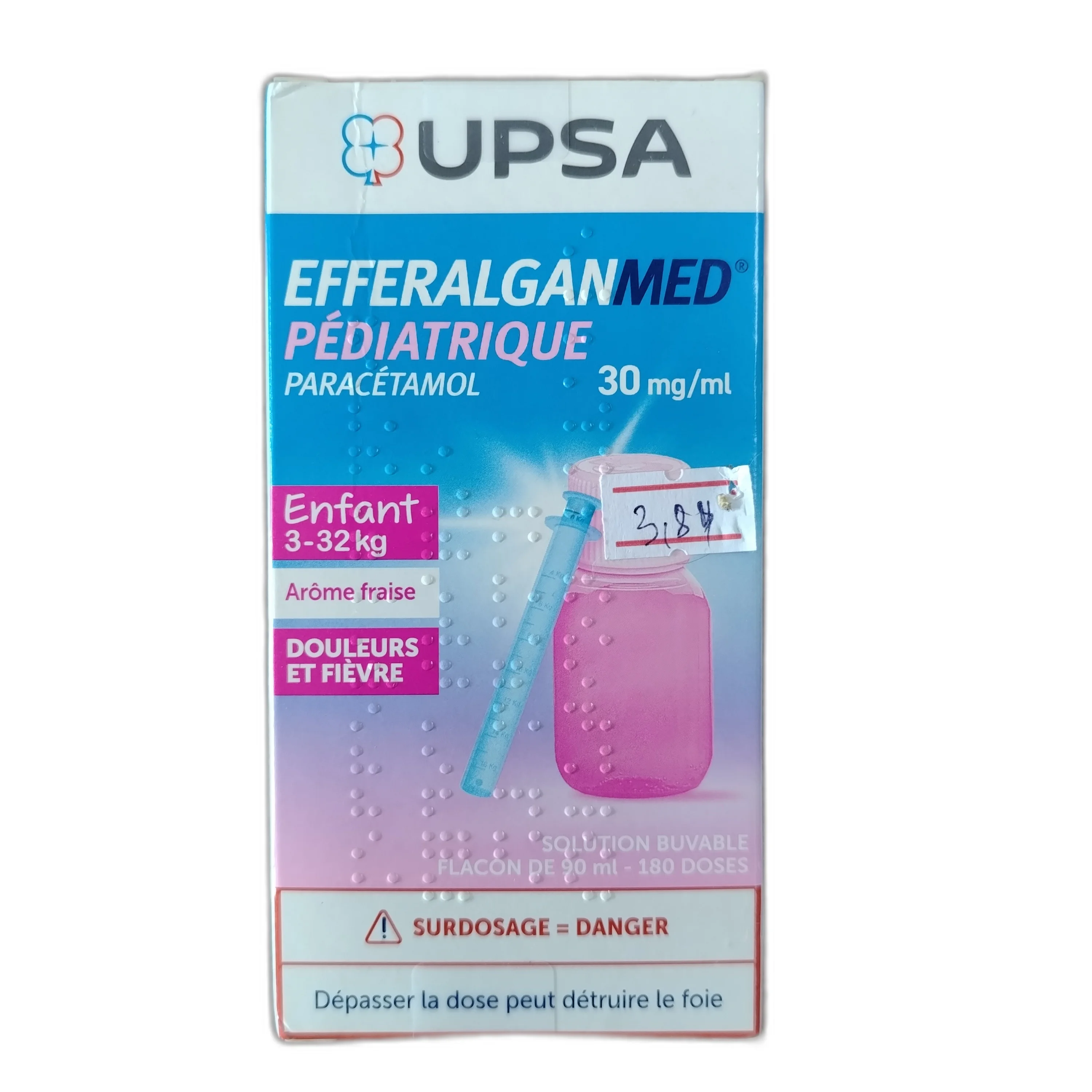 EFFERALGANMED Pédiatrique — available at pharmacies in Cambodia on PharmKulen