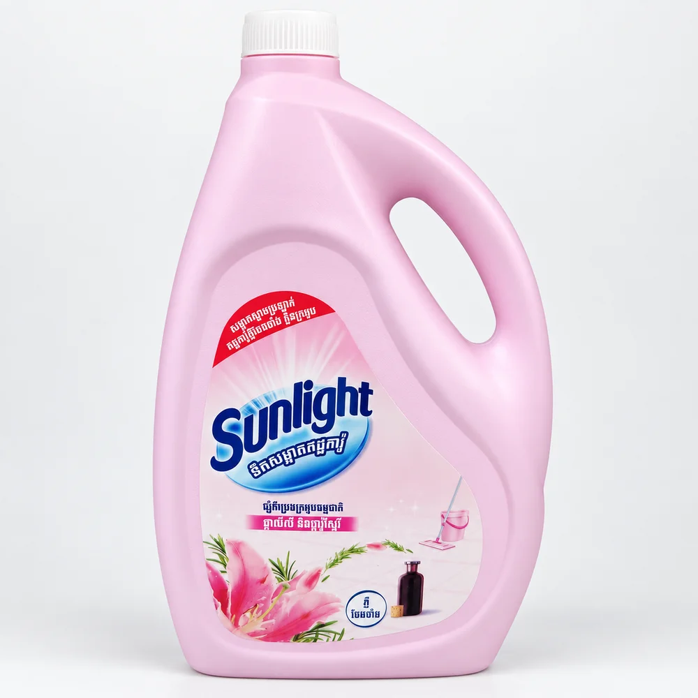 Sunlight Floor Cleaner — available at pharmacies in Cambodia on PharmKulen