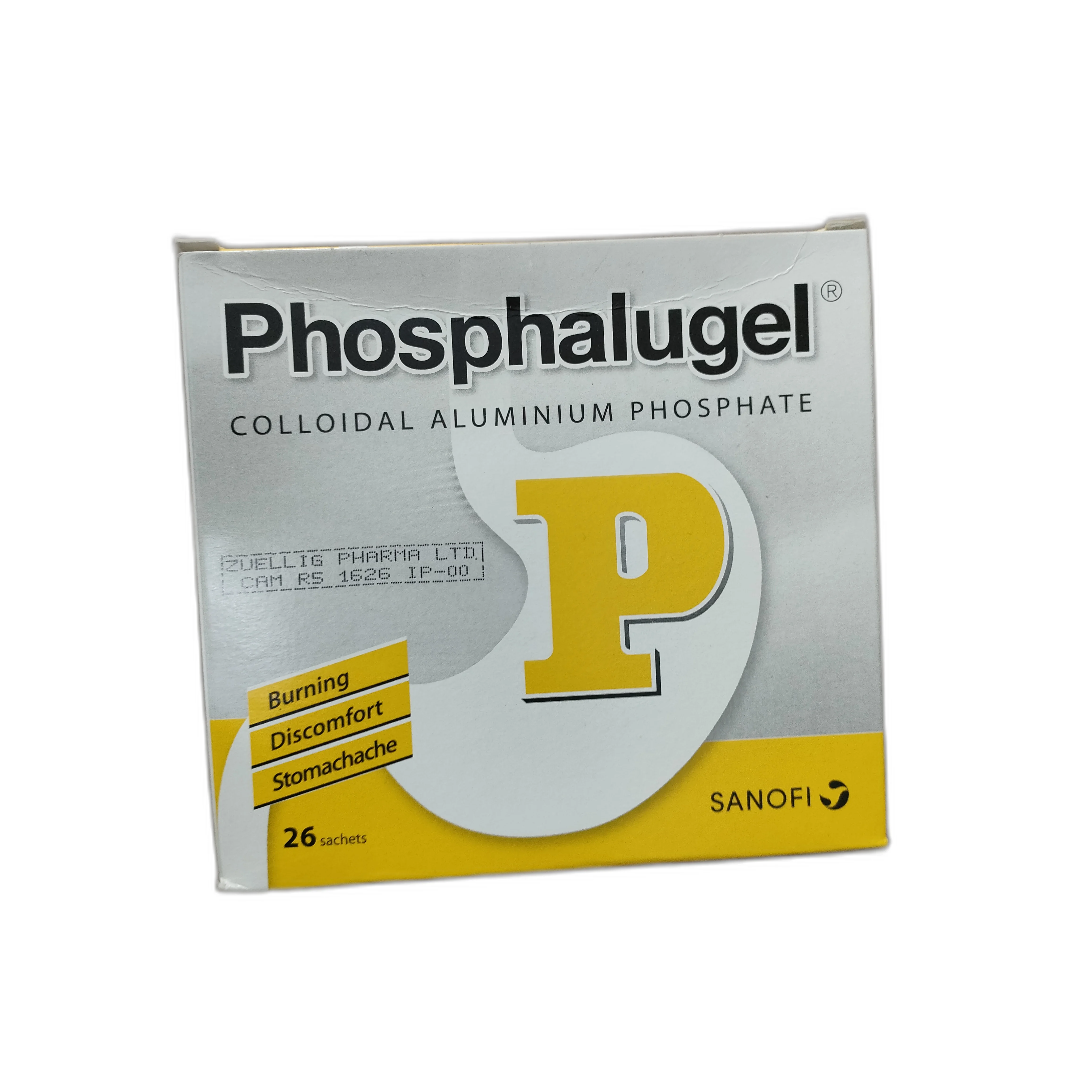 Phosphalugel — available at pharmacies in Cambodia on PharmKulen