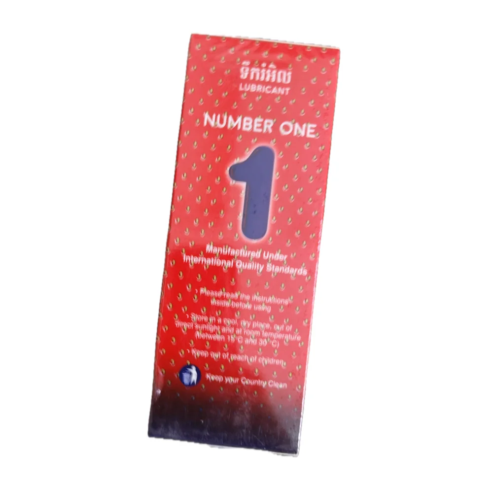 Number One Lubricant Strawberry Scent — available at pharmacies in Cambodia on PharmKulen