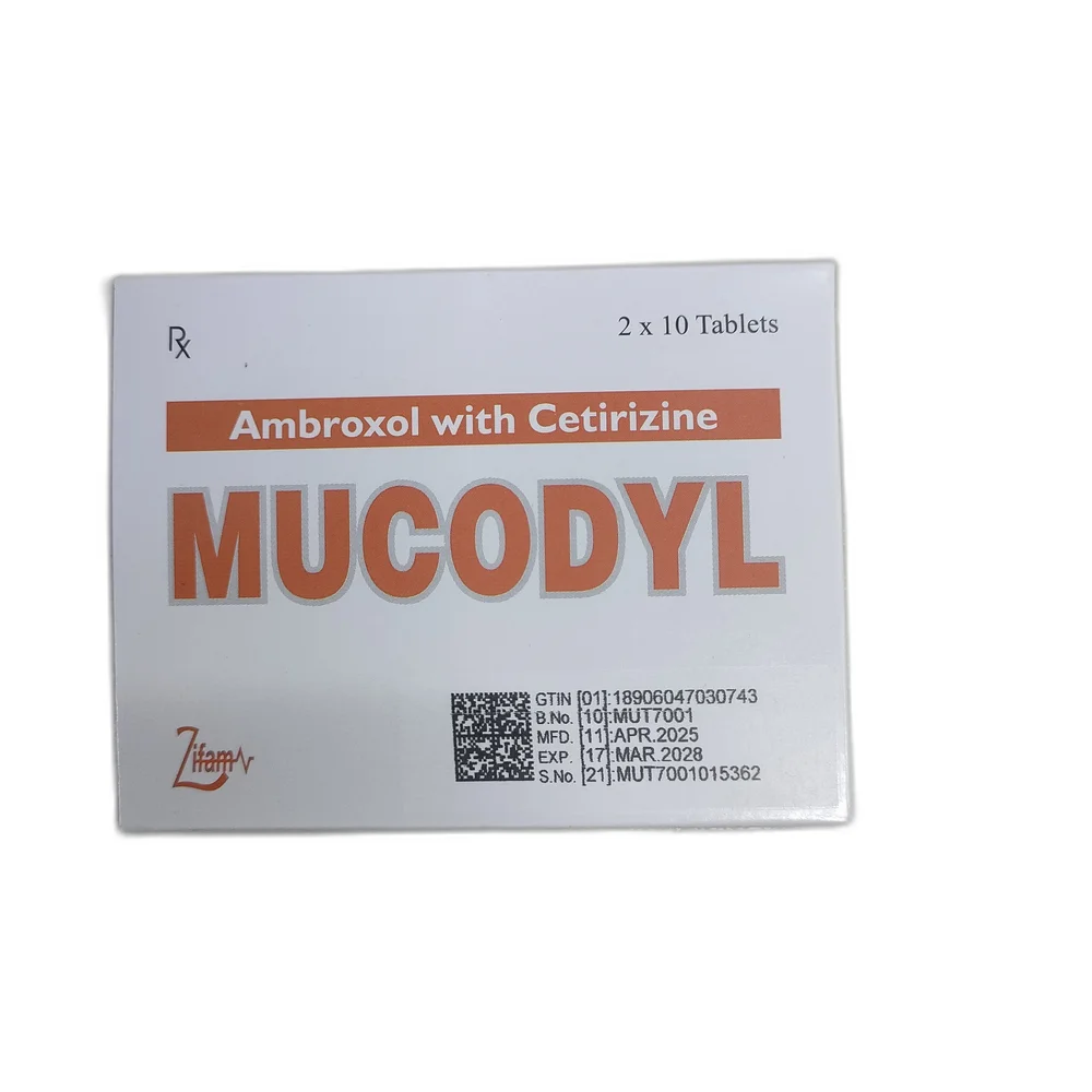 Mucodyl — available at pharmacies in Cambodia on PharmKulen