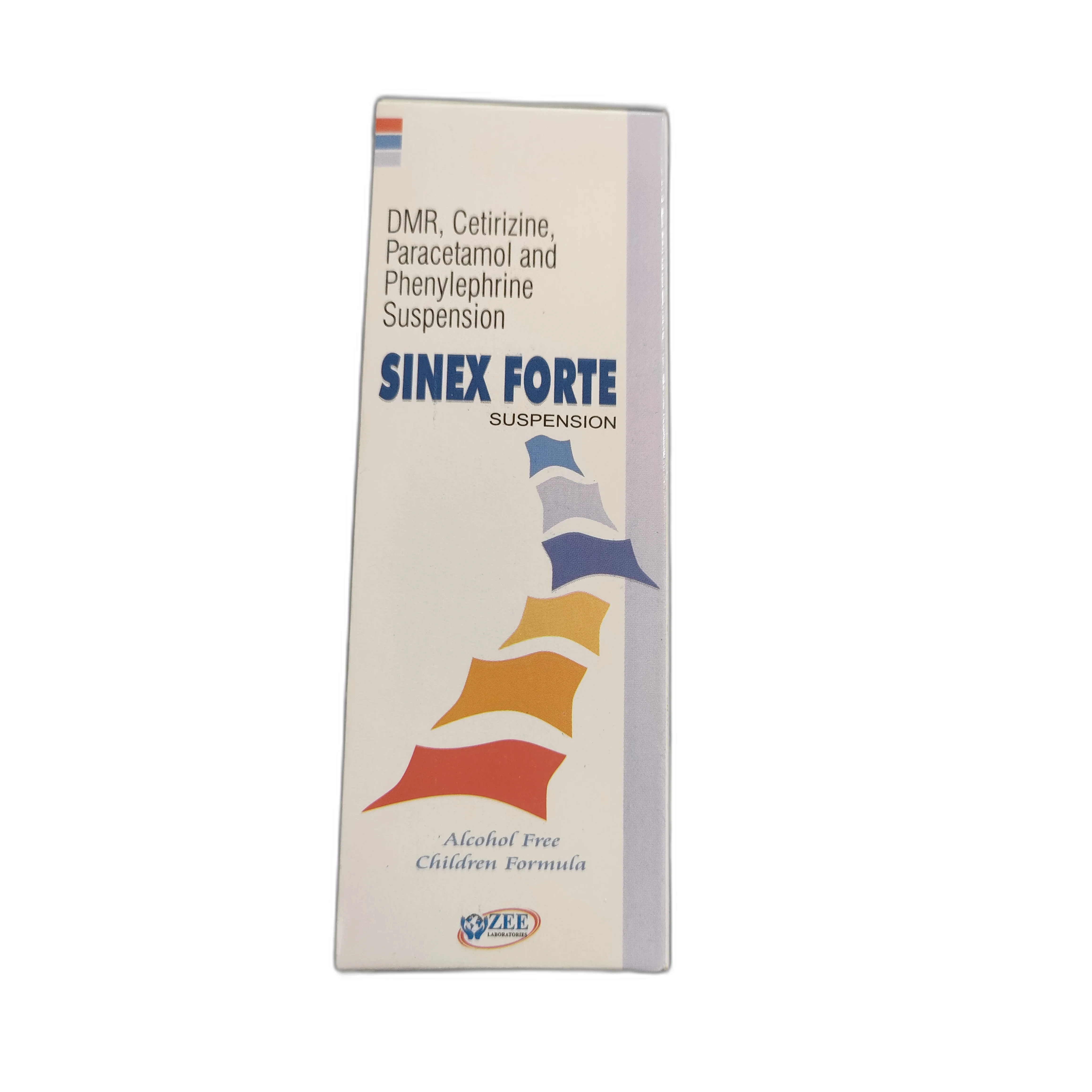 Sinex Forte Suspension — available at pharmacies in Cambodia on PharmKulen