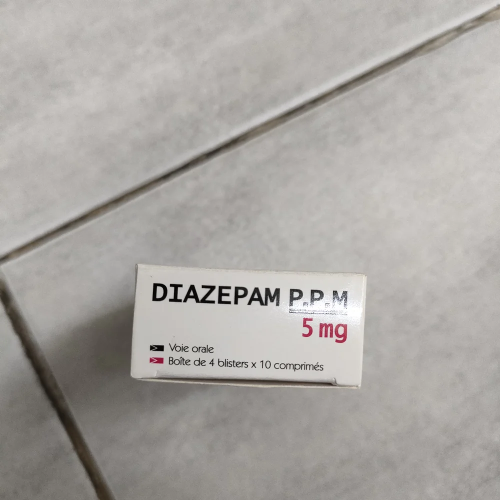 Diazepam P.P.M. 5 mg — available at pharmacies in Cambodia on PharmKulen