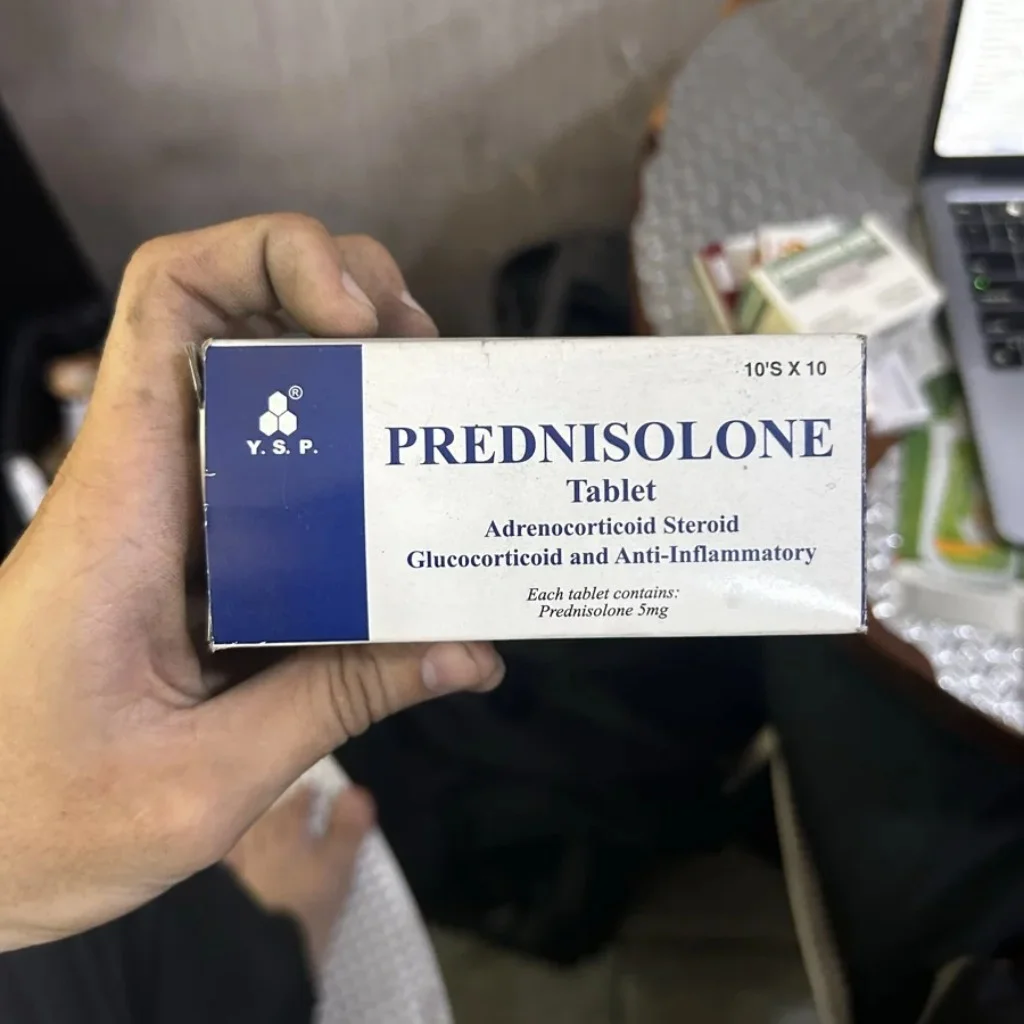 PREDNISOLONE Tablet Adrenocorticoid Steroid — available at pharmacies in Cambodia on PharmKulen