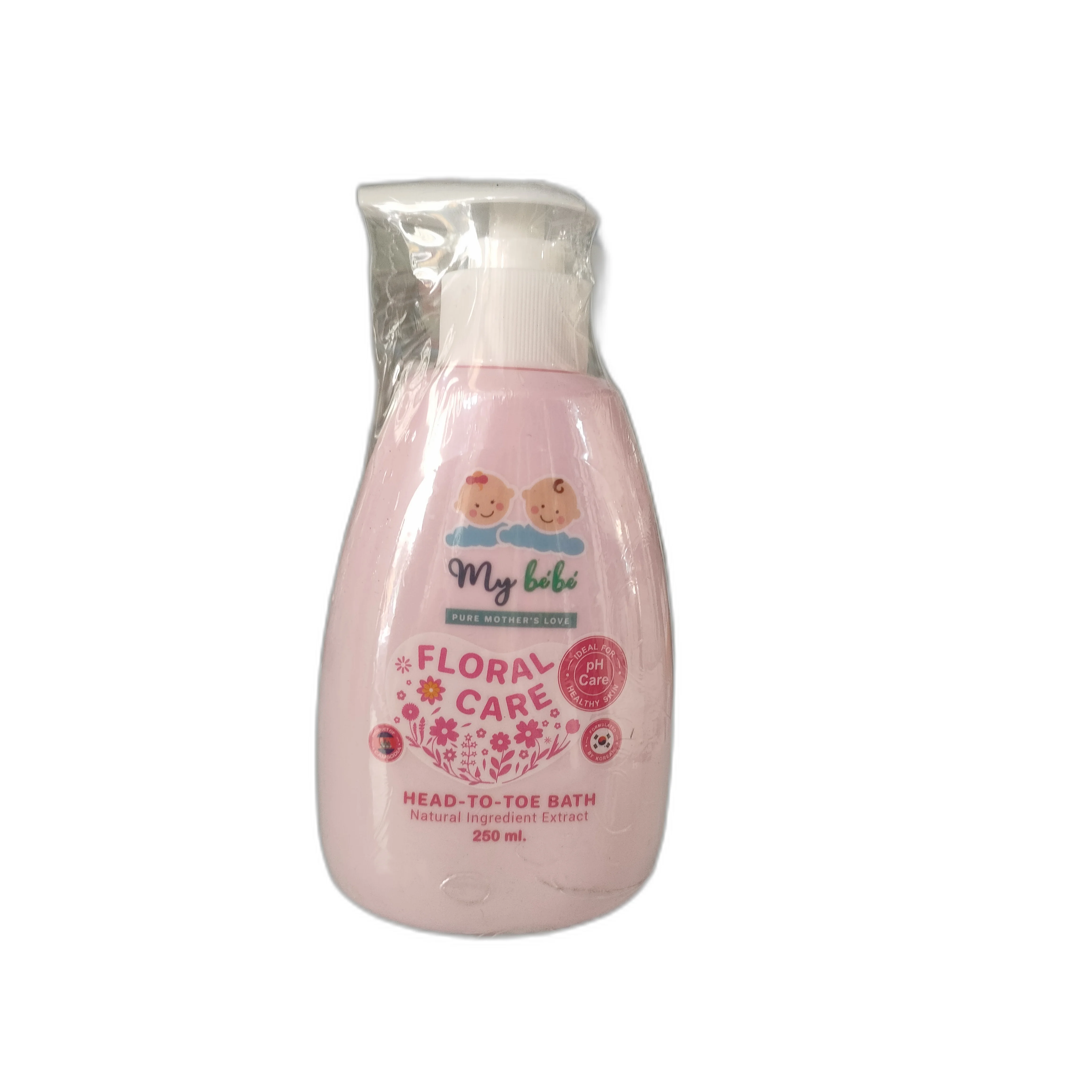 My Bebe Floral Care Head-to-Toe Bath — available at pharmacies in Cambodia on PharmKulen