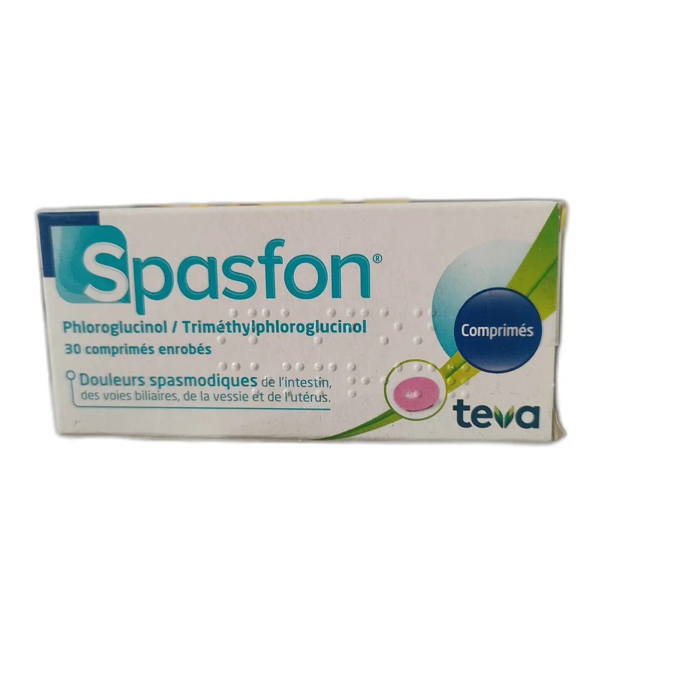 Spasfon — available at pharmacies in Cambodia on PharmKulen