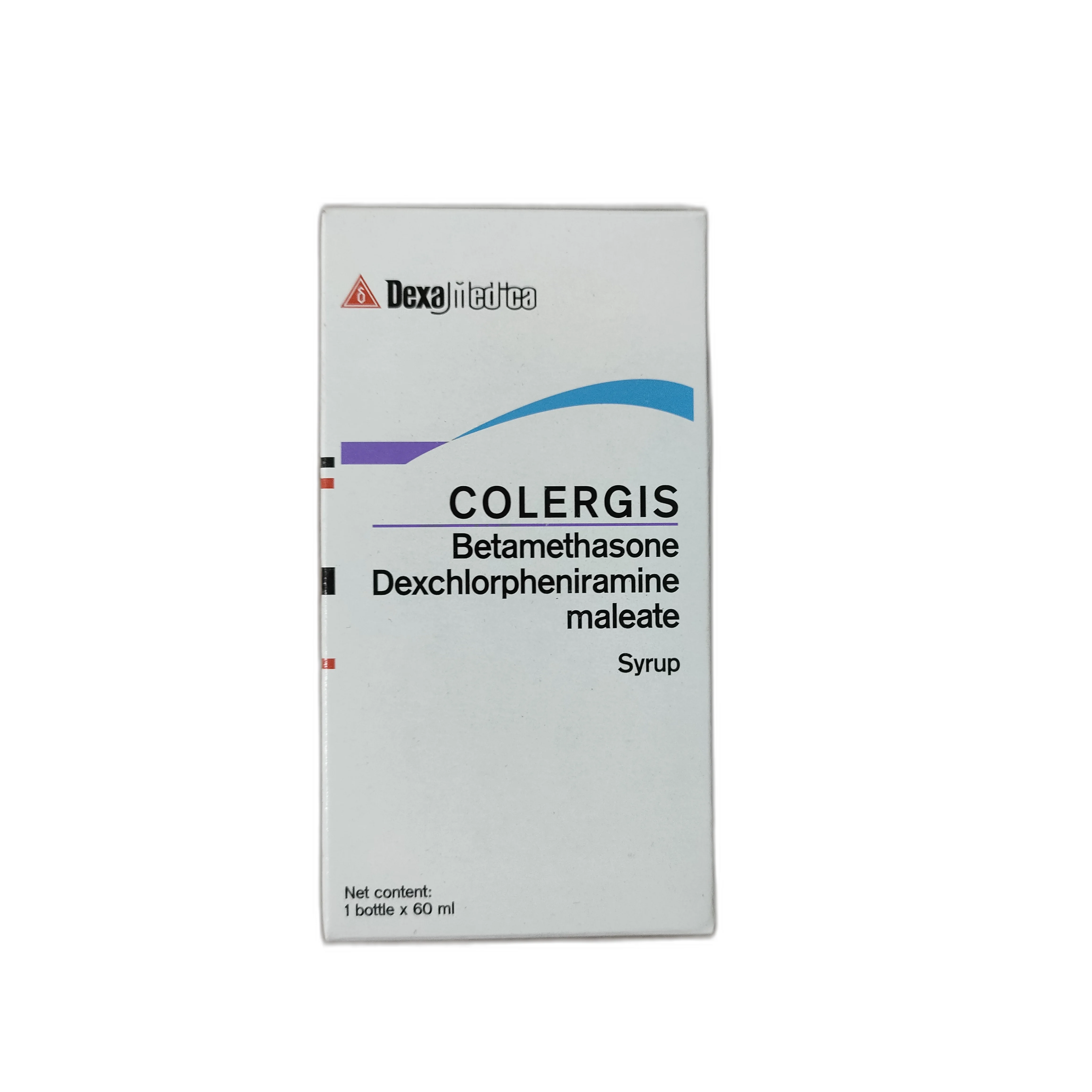 Colergis Syrup — available at pharmacies in Cambodia on PharmKulen