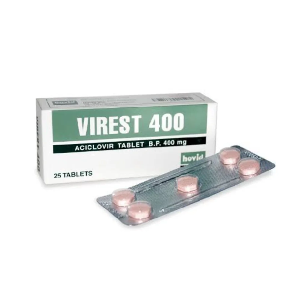 Virest — available at pharmacies in Cambodia on PharmKulen