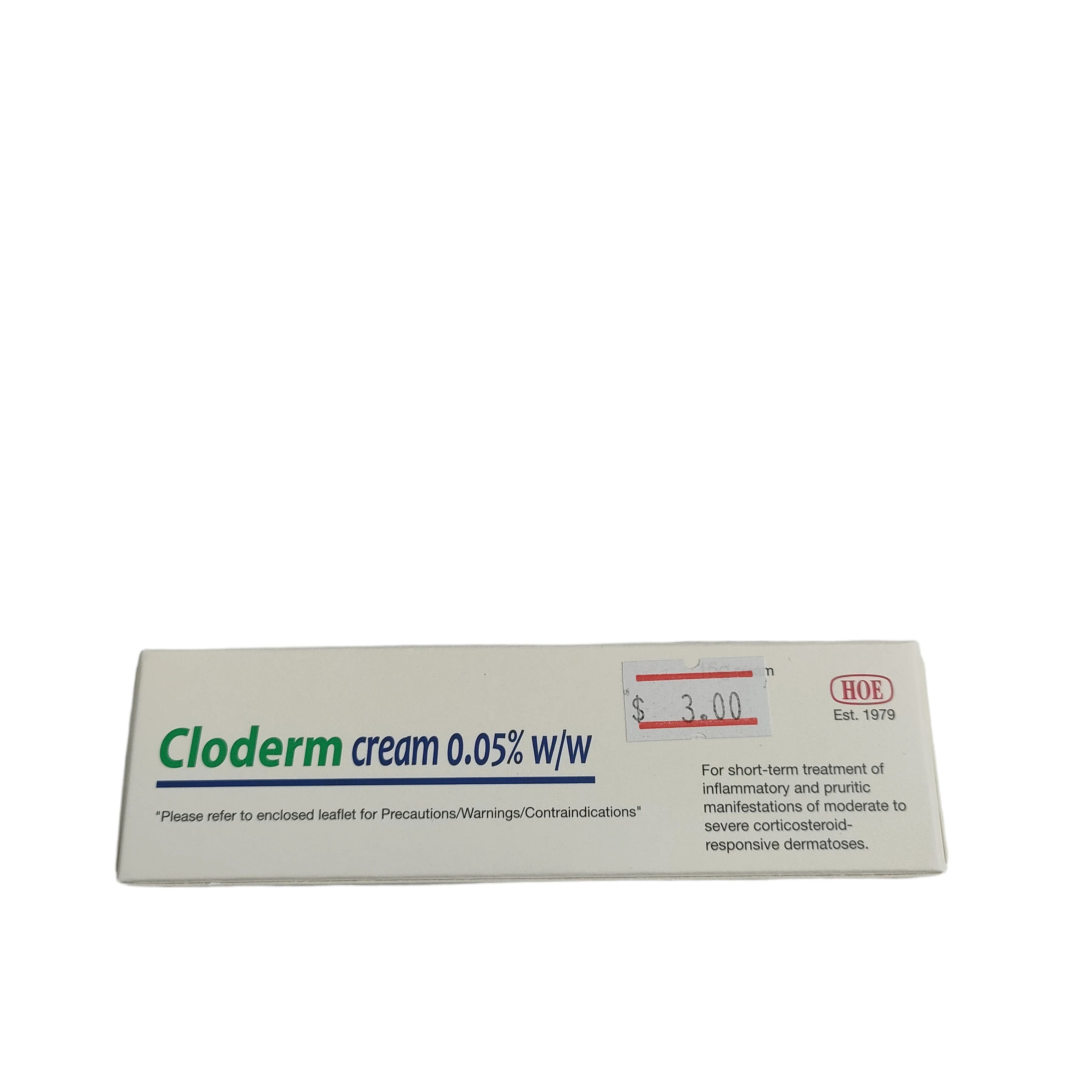 Cloderm — available at pharmacies in Cambodia on PharmKulen