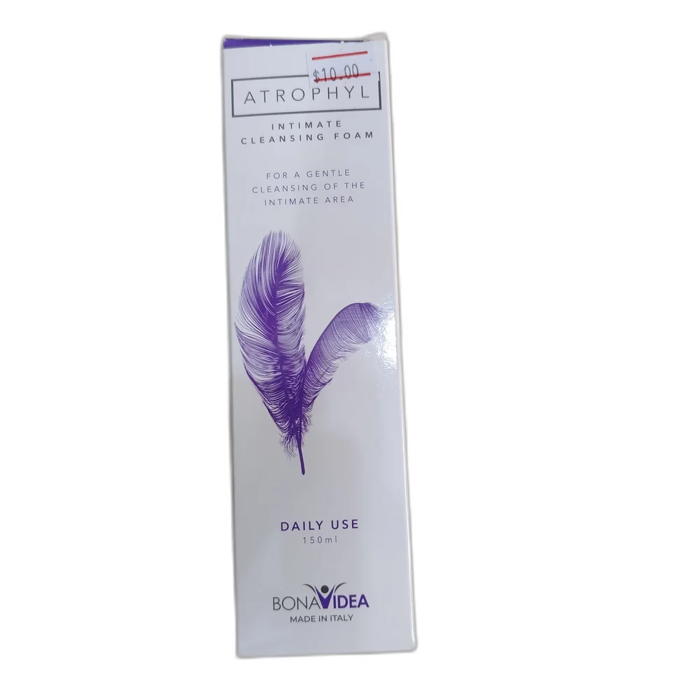 Atrophyl Intimate Cleansing Foam — available at pharmacies in Cambodia on PharmKulen