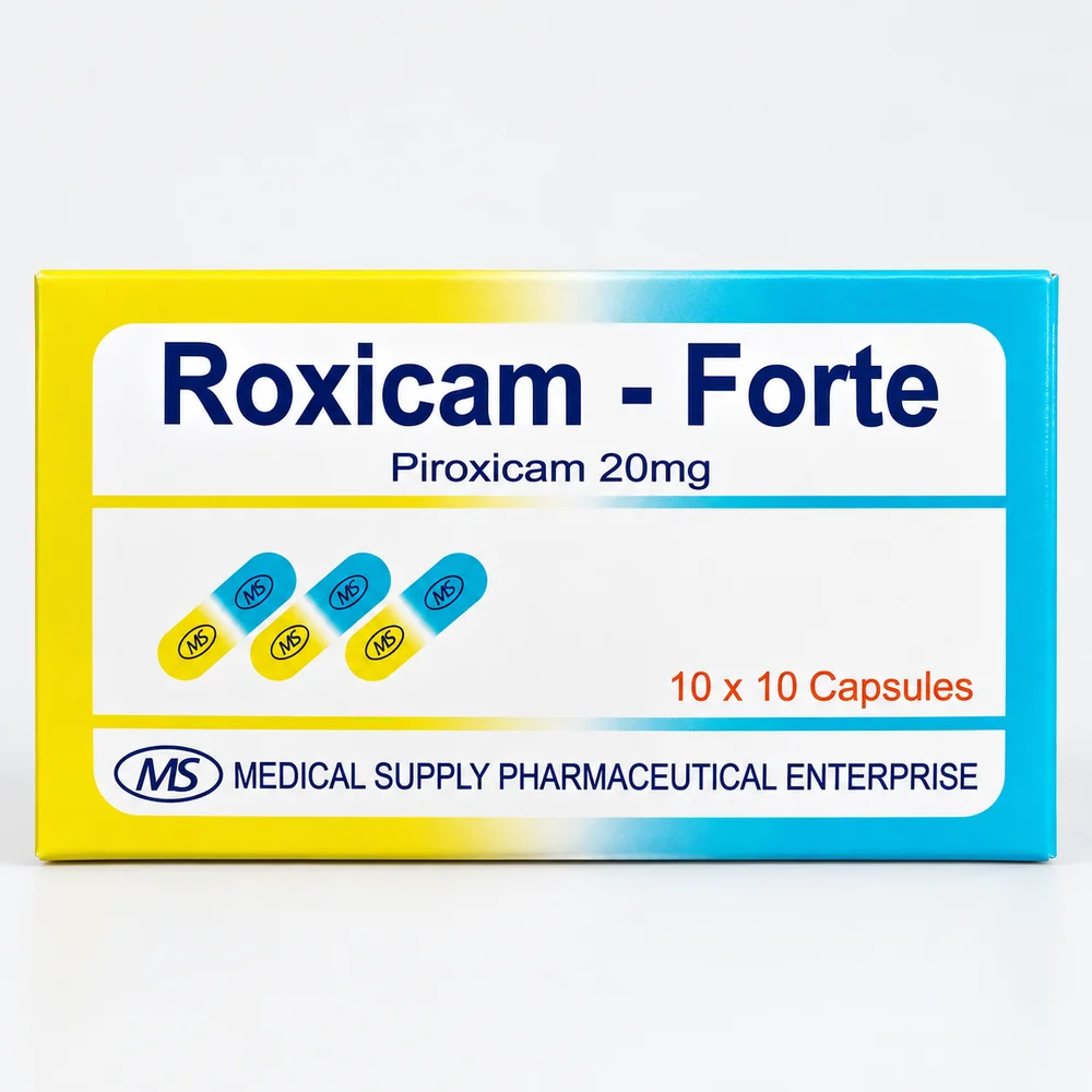 Roxicam-Forte — available at pharmacies in Cambodia on PharmKulen