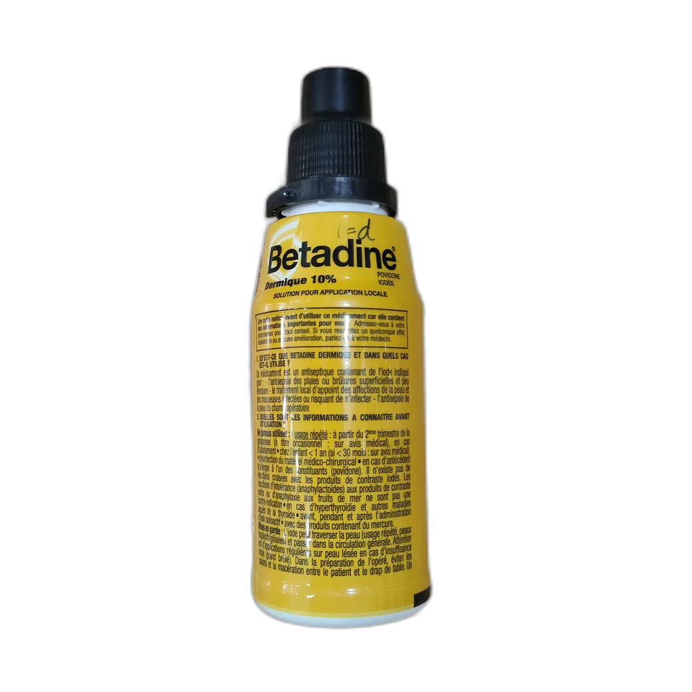 Betadine Dermique — available at pharmacies in Cambodia on PharmKulen