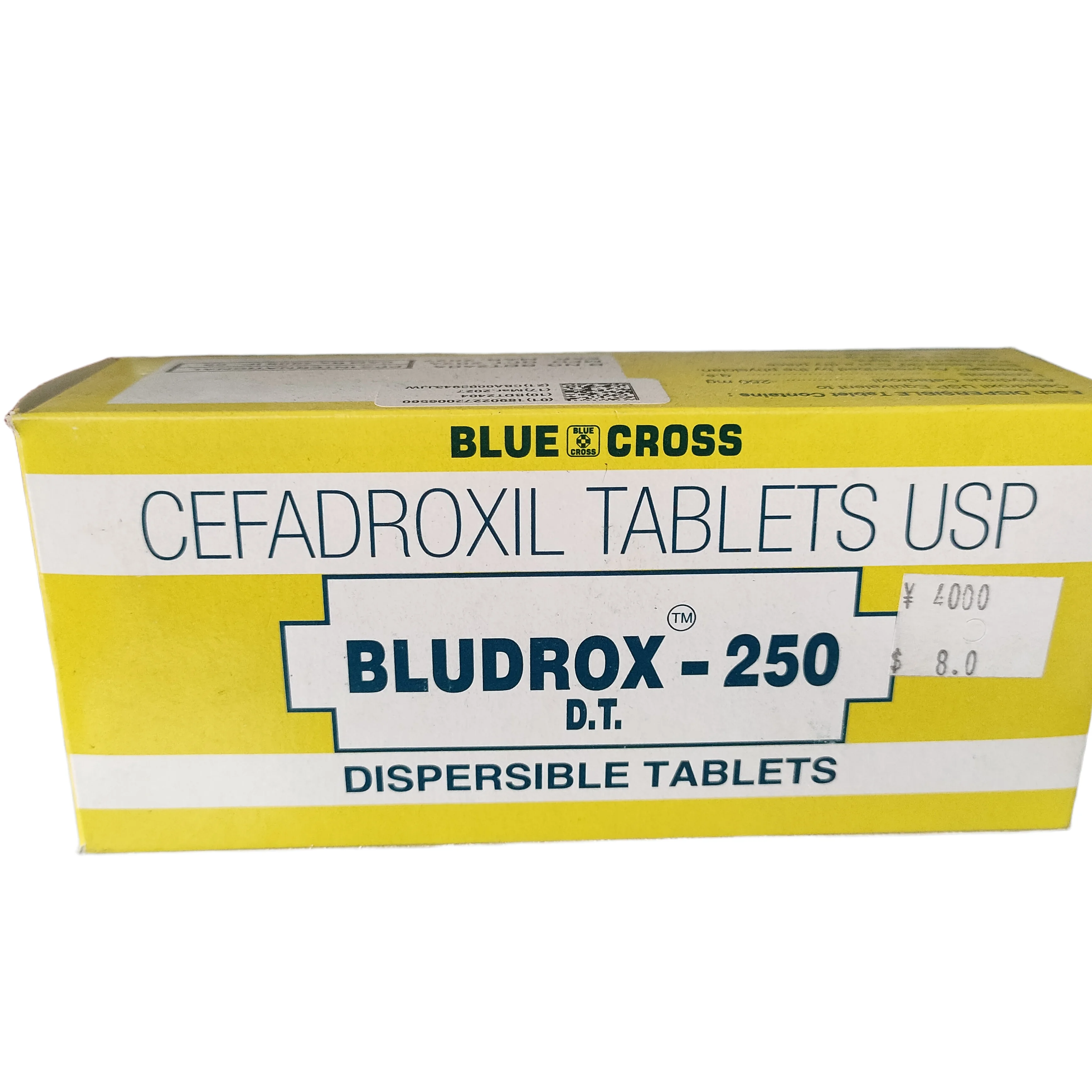 Bludrox-250 D.T. — available at pharmacies in Cambodia on PharmKulen