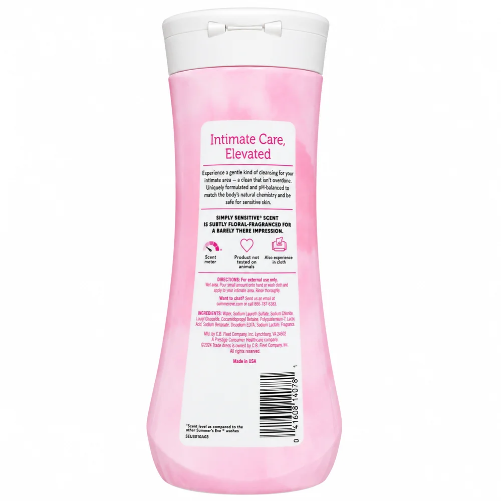 Summer's Eve Simply Sensitive Delicate Blossom — available at pharmacies in Cambodia on PharmKulen