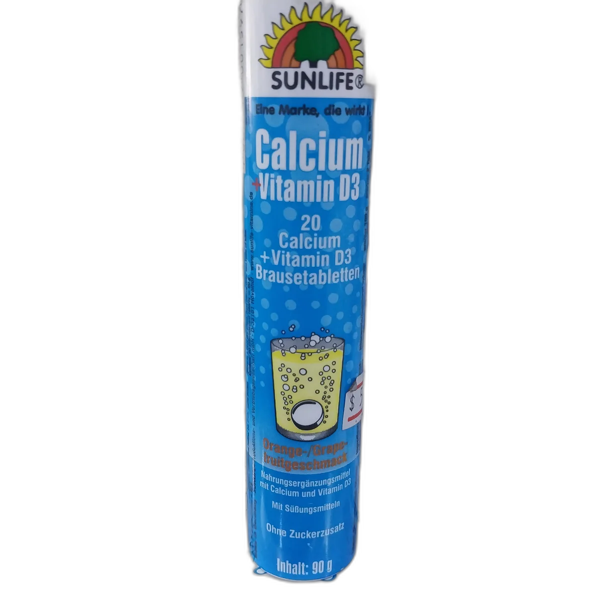 Sunlife Calcium + Vitamin D3 — available at pharmacies in Cambodia on PharmKulen