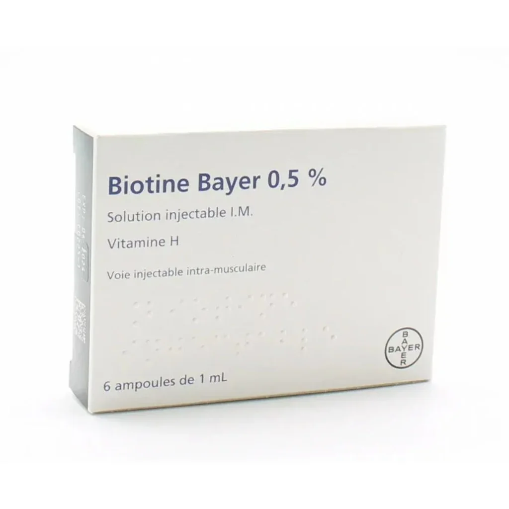 Biotine Bayer 0.5 pour cent — available at pharmacies in Cambodia on PharmKulen