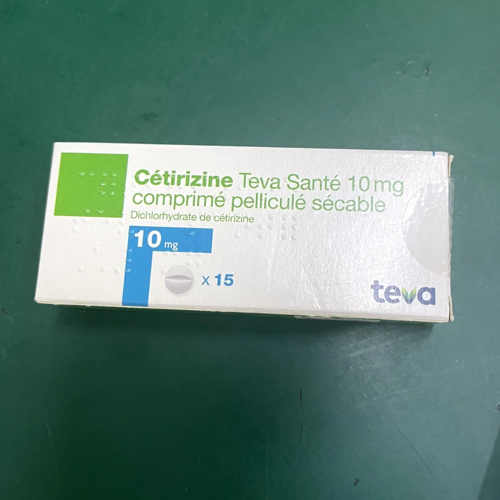 Cetirizine Teva Sante — available at pharmacies in Cambodia on PharmKulen