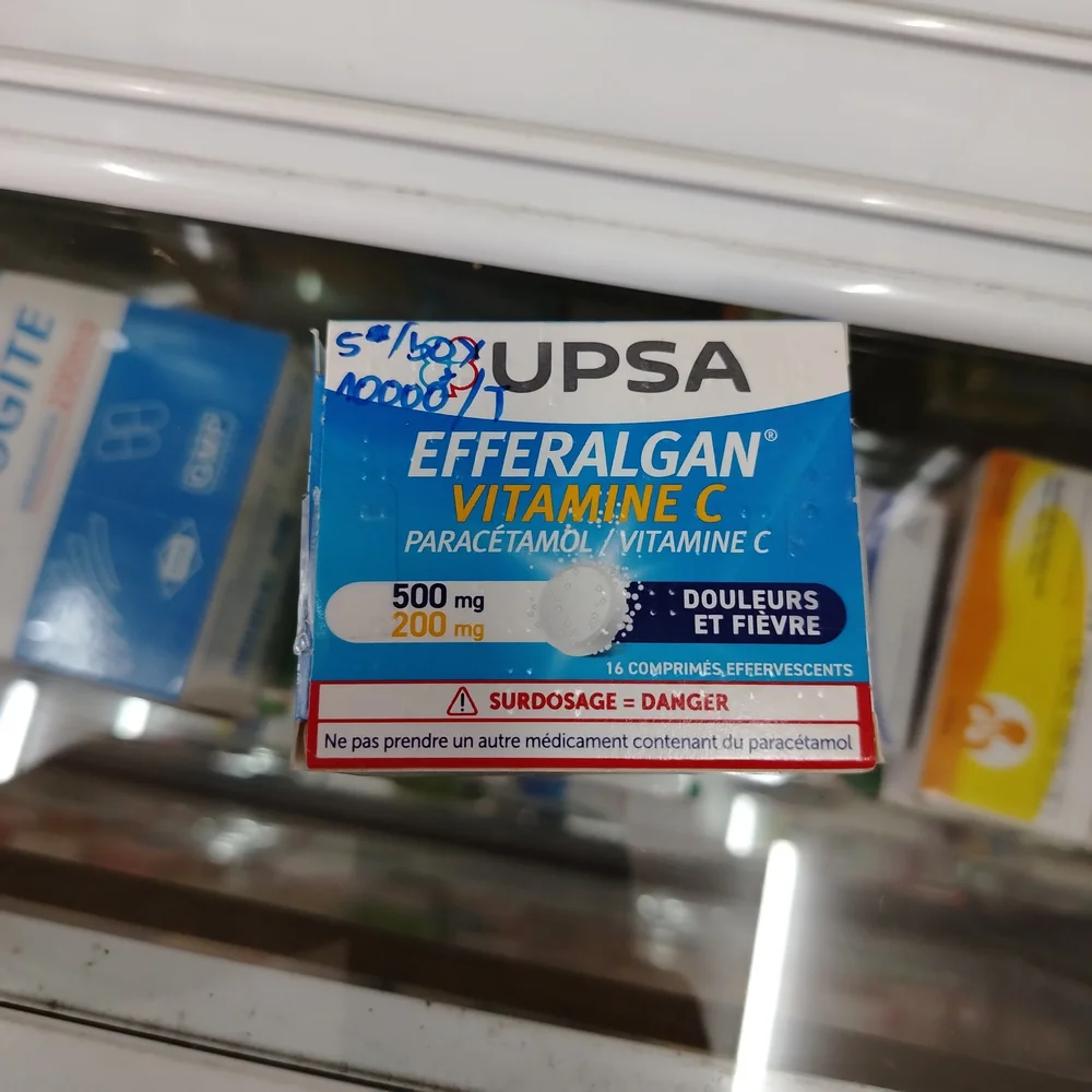 Efferalgan Vitamin C — available at pharmacies in Cambodia on PharmKulen