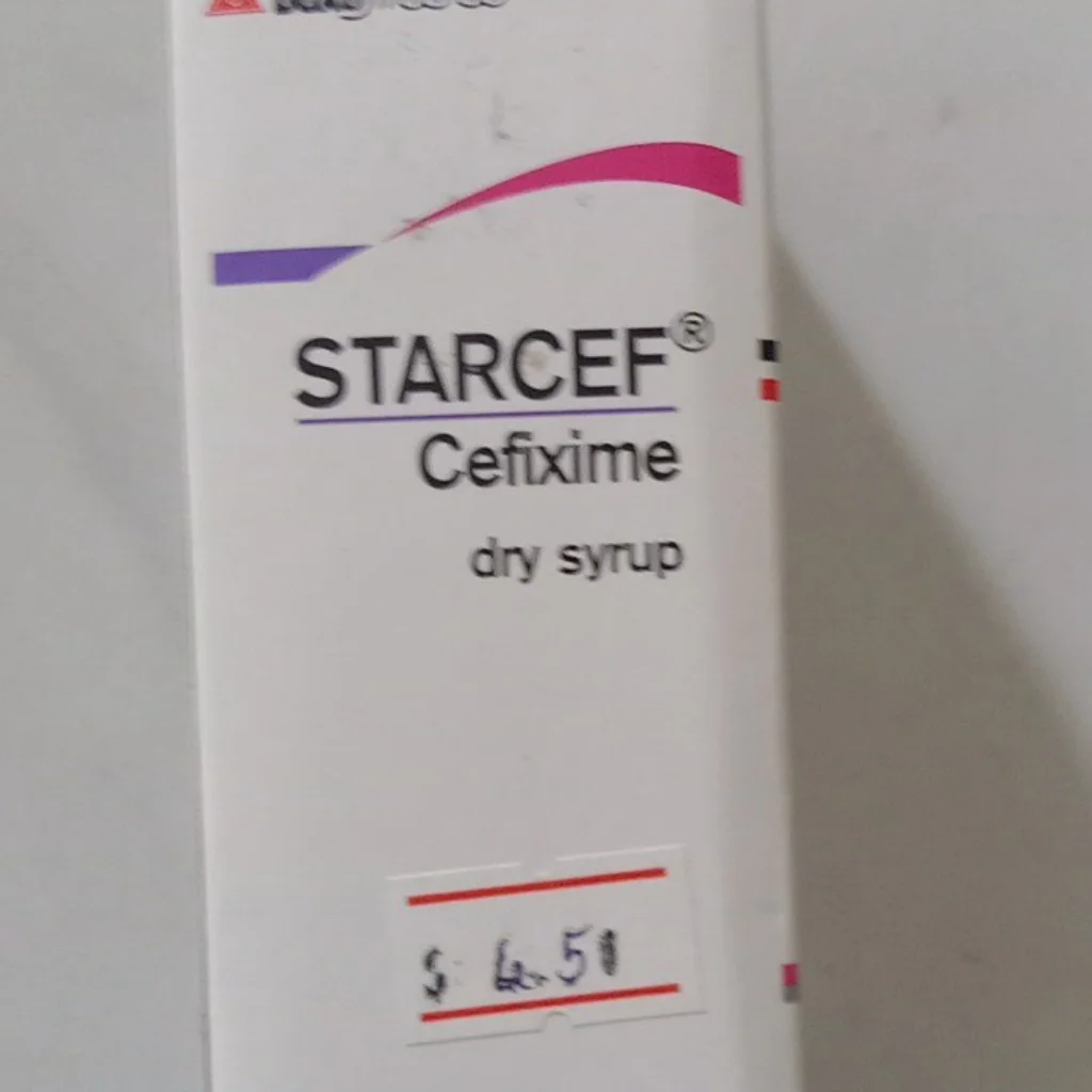 STARCEF® Dry Syrup — available at pharmacies in Cambodia on PharmKulen