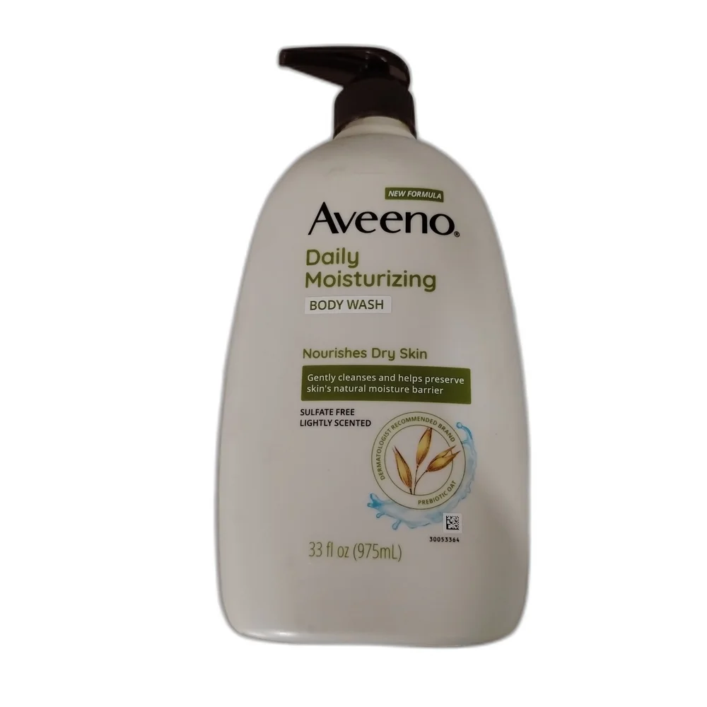 Aveeno Daily Moisturizing Body Wash — available at pharmacies in Cambodia on PharmKulen