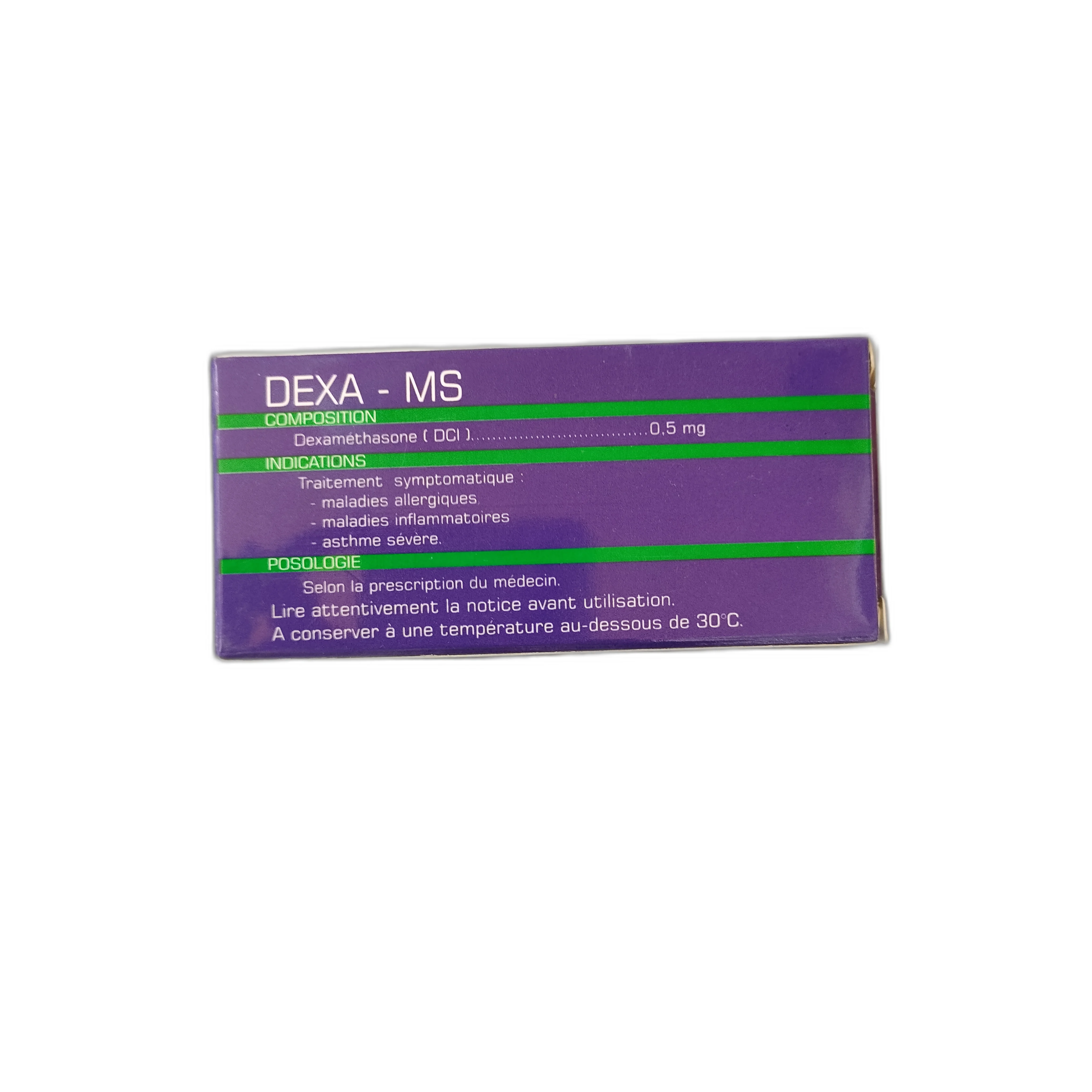 DEXA-MS — available at pharmacies in Cambodia on PharmKulen