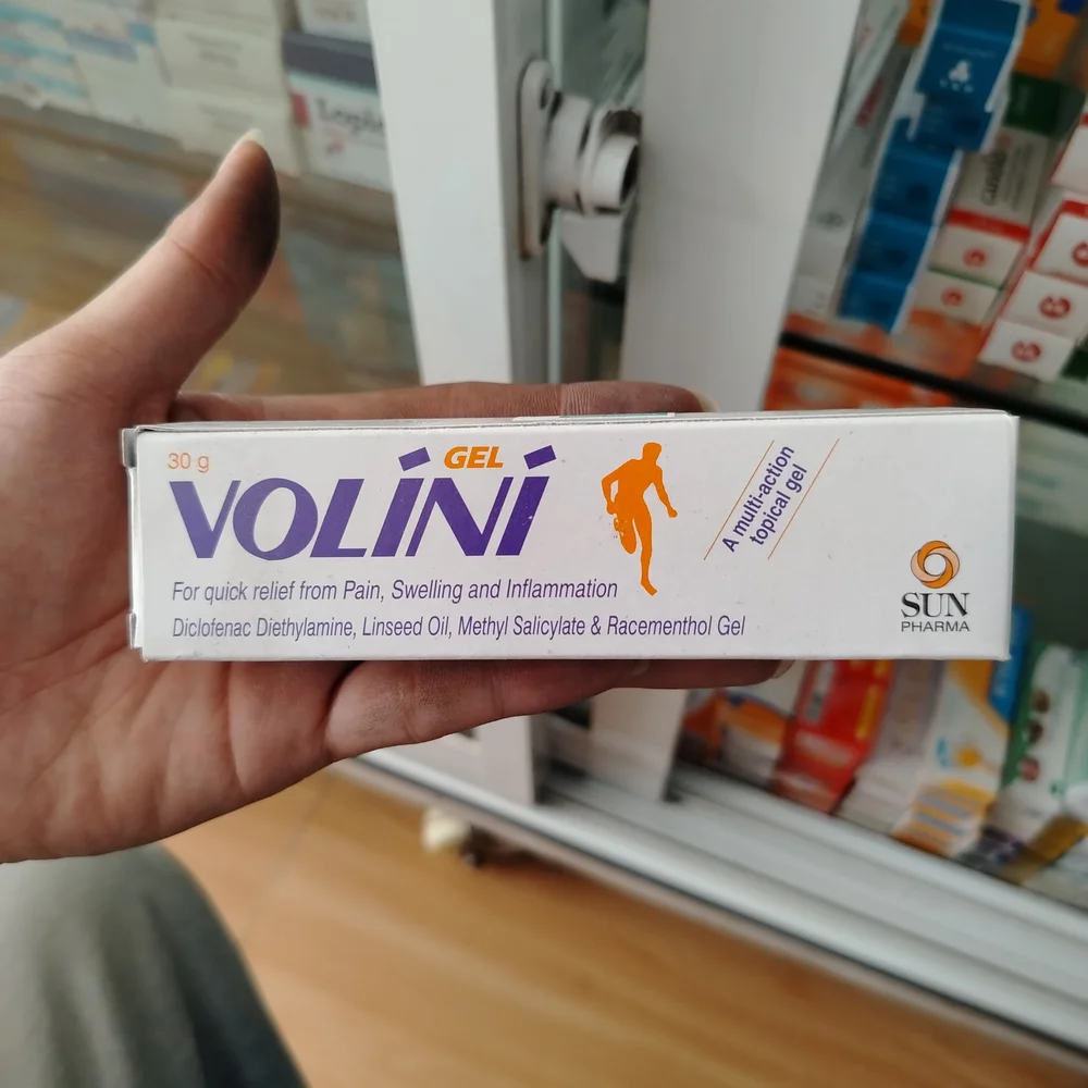 Volini — available at pharmacies in Cambodia on PharmKulen