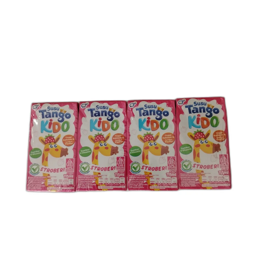 Susu Tango Kido Strawberry (Stroberi, 115 mL) — available at pharmacies in Cambodia on PharmKulen