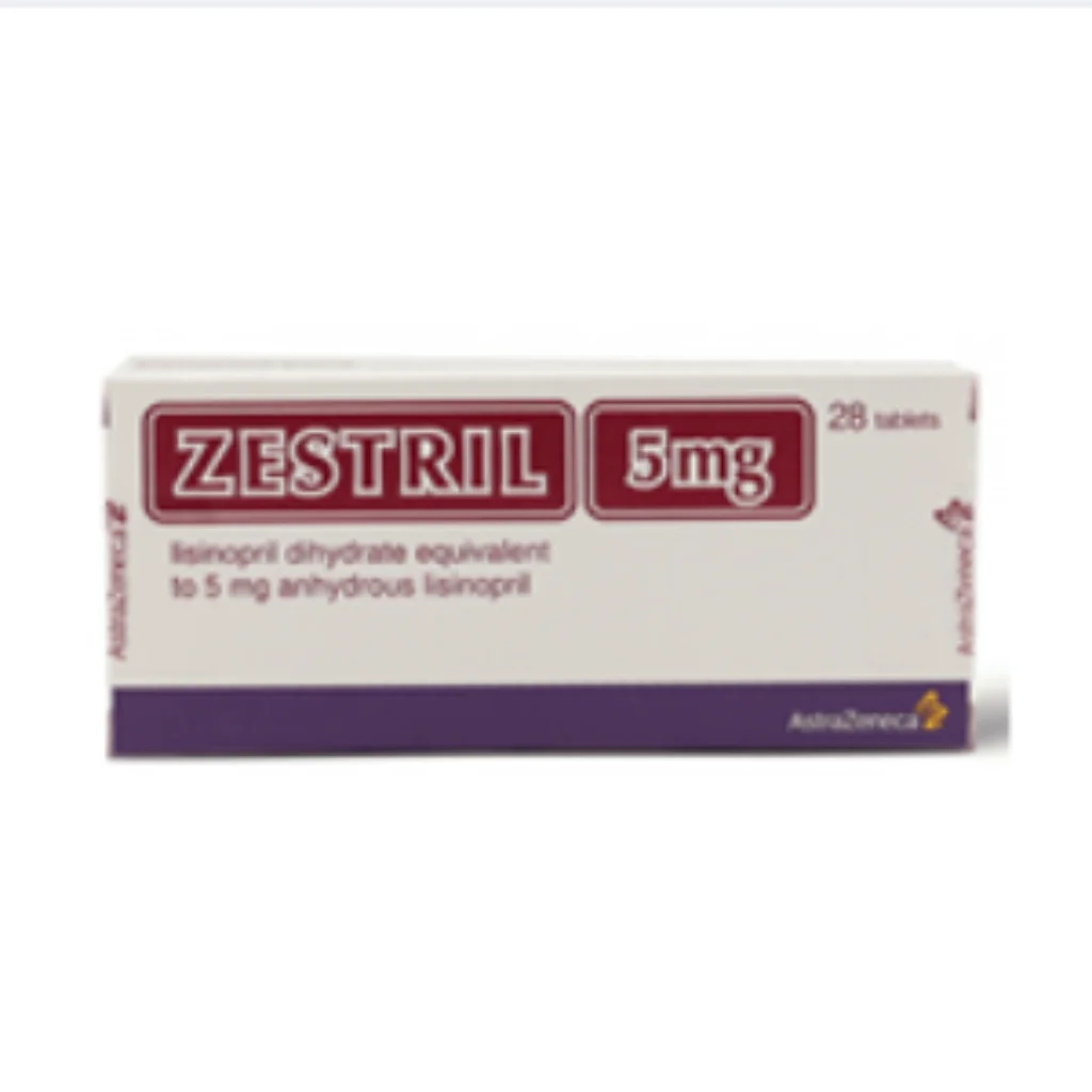 Zestril 5mg Tablet (Lisinopril) — available at pharmacies in Cambodia on PharmKulen