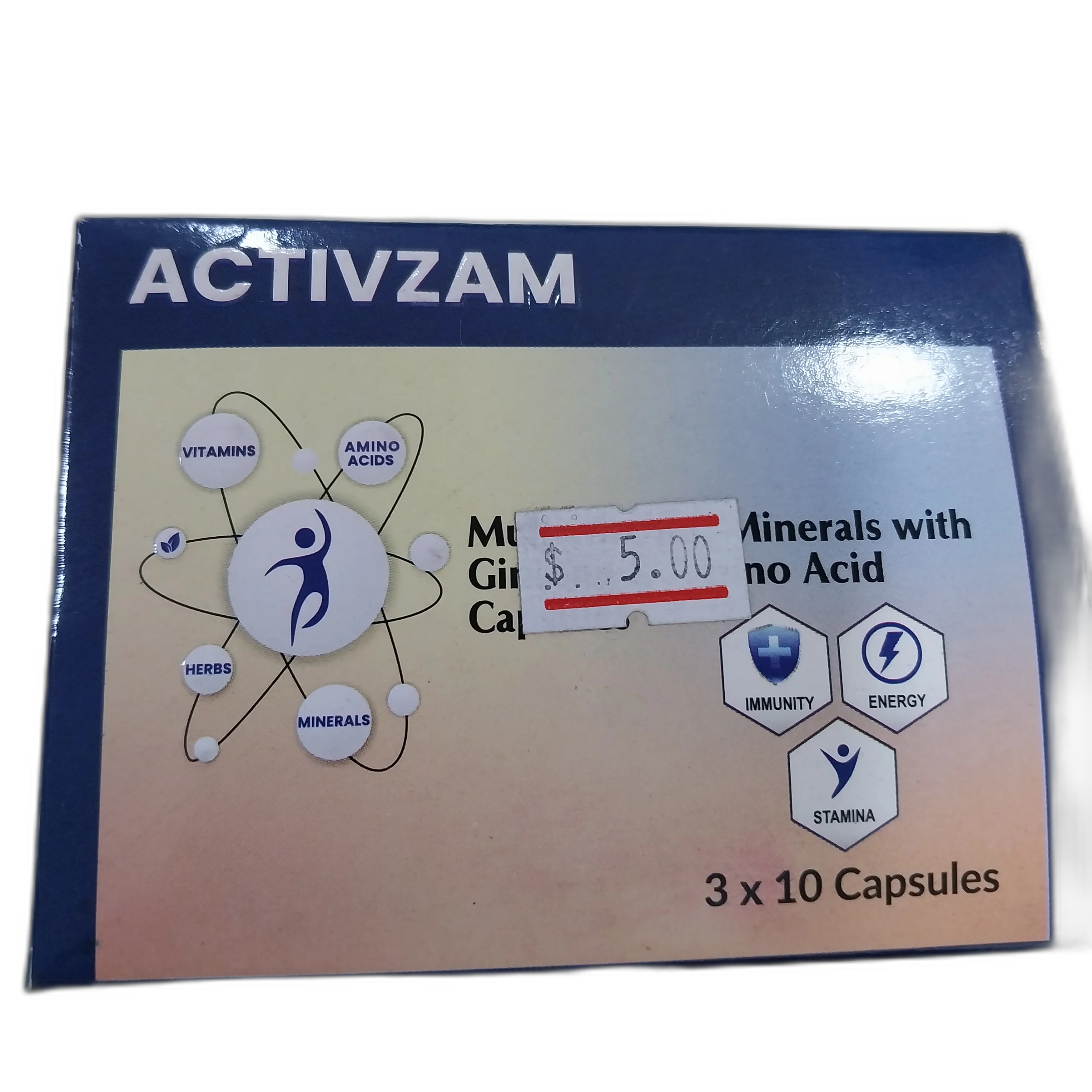 Activzam — available at pharmacies in Cambodia on PharmKulen