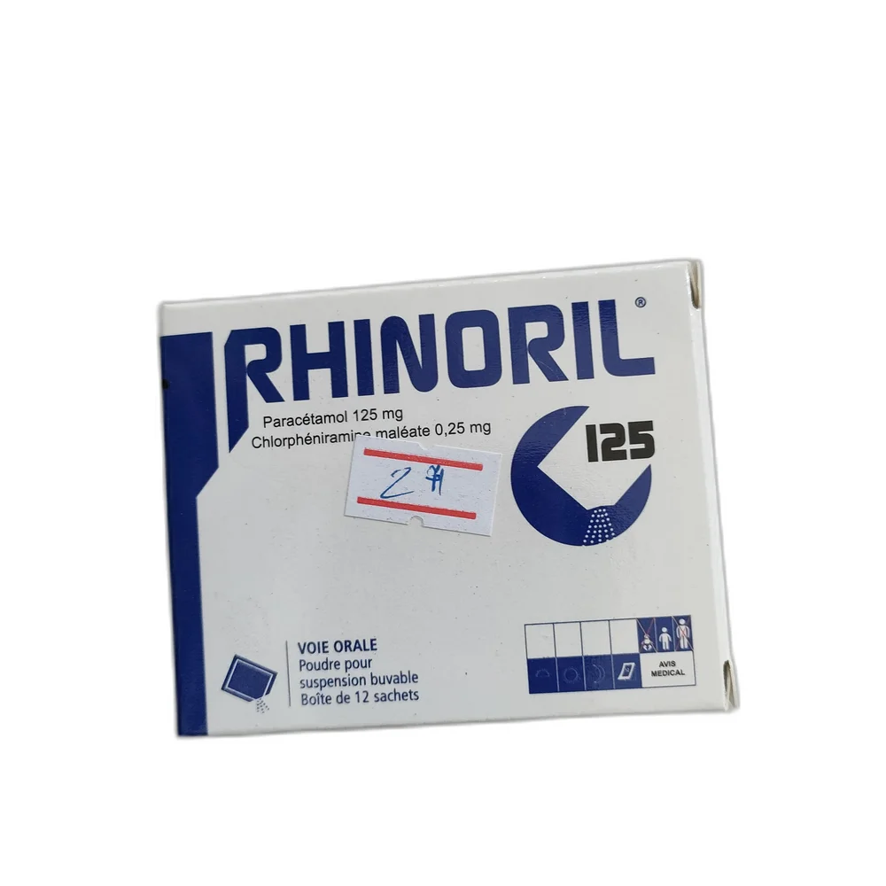 Rhinoril 125 — available at pharmacies in Cambodia on PharmKulen