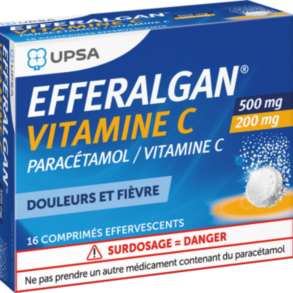 Efferalgan Vitamine C — available at pharmacies in Cambodia on PharmKulen