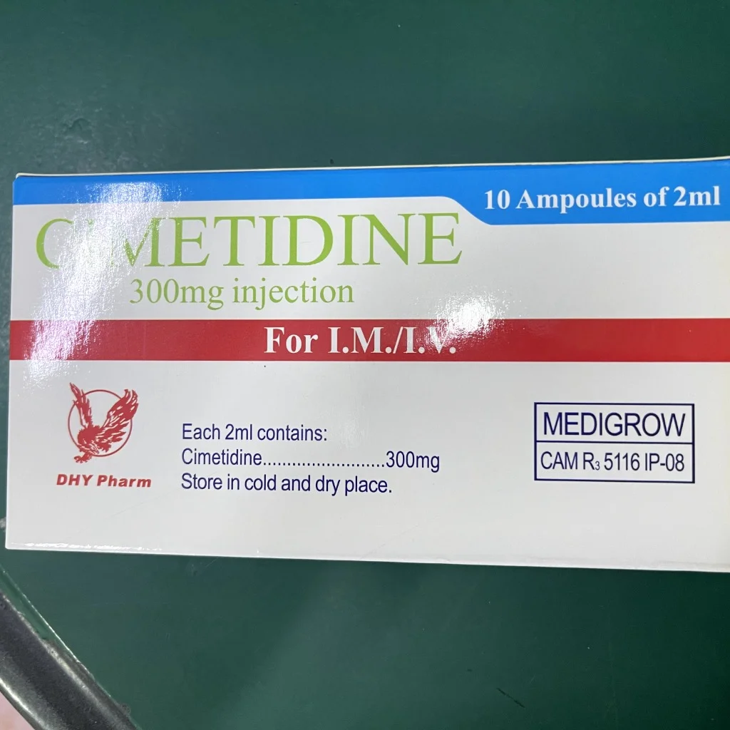 Cimetidine — available at pharmacies in Cambodia on PharmKulen