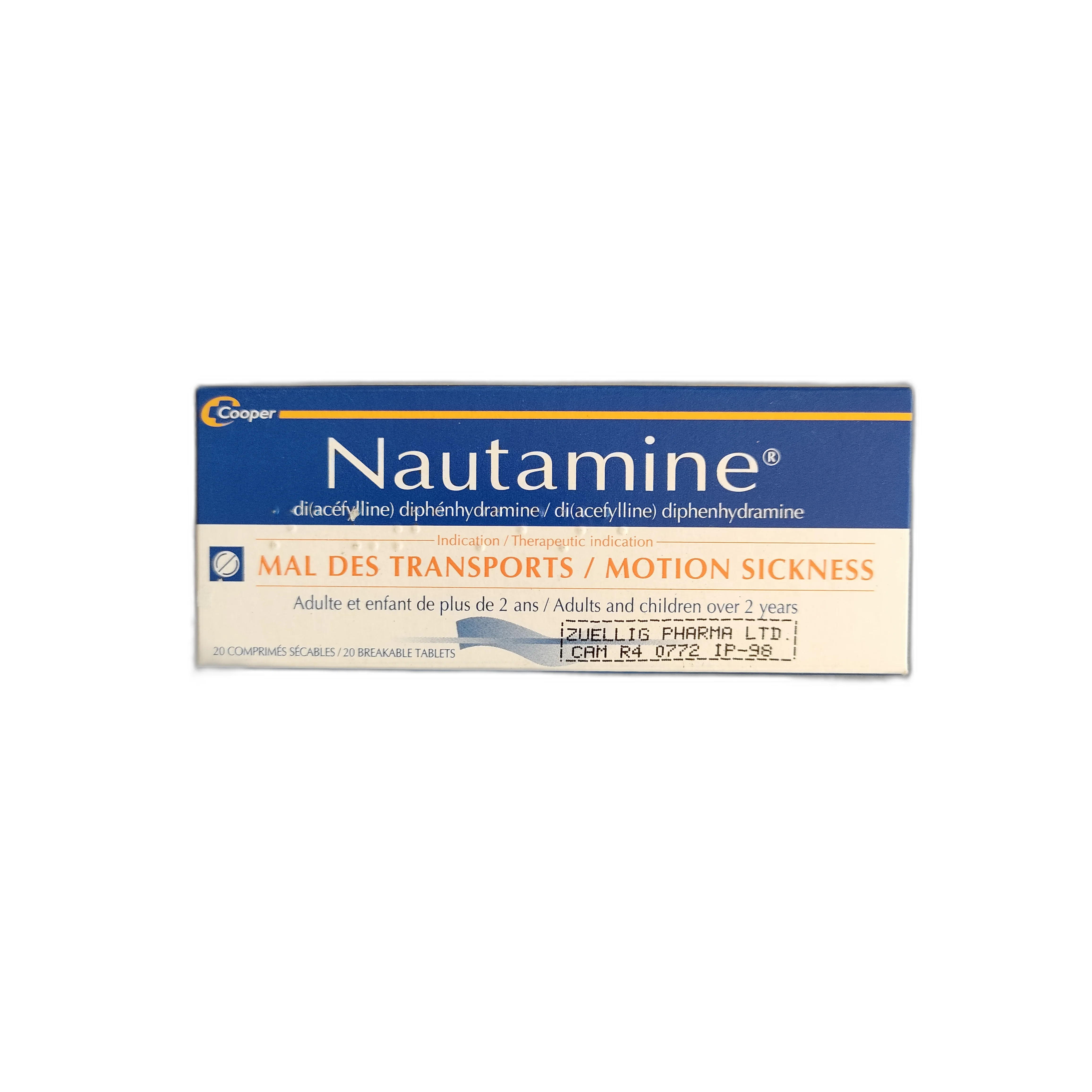 Nautamine — available at pharmacies in Cambodia on PharmKulen