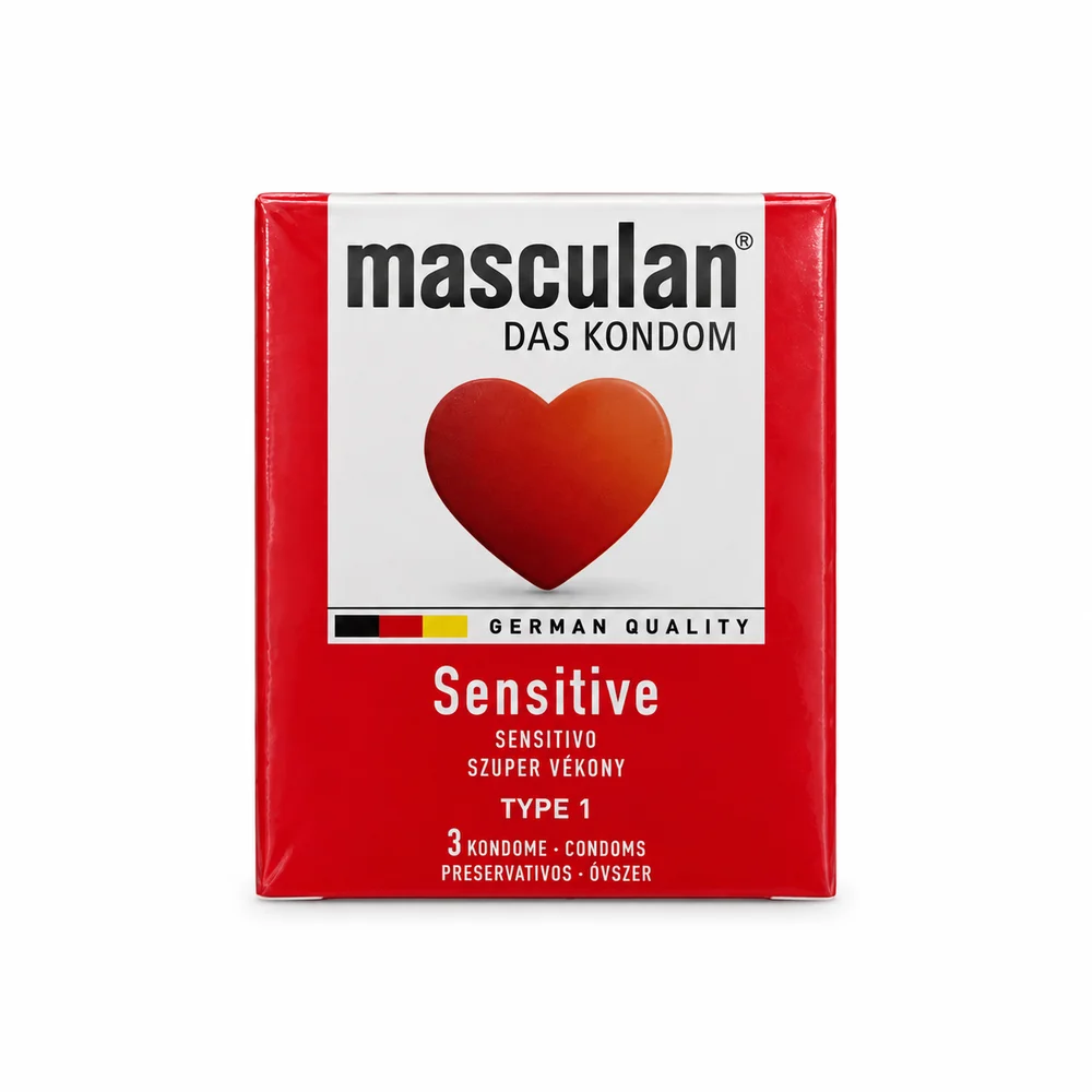 Masculan Sensitive — available at pharmacies in Cambodia on PharmKulen