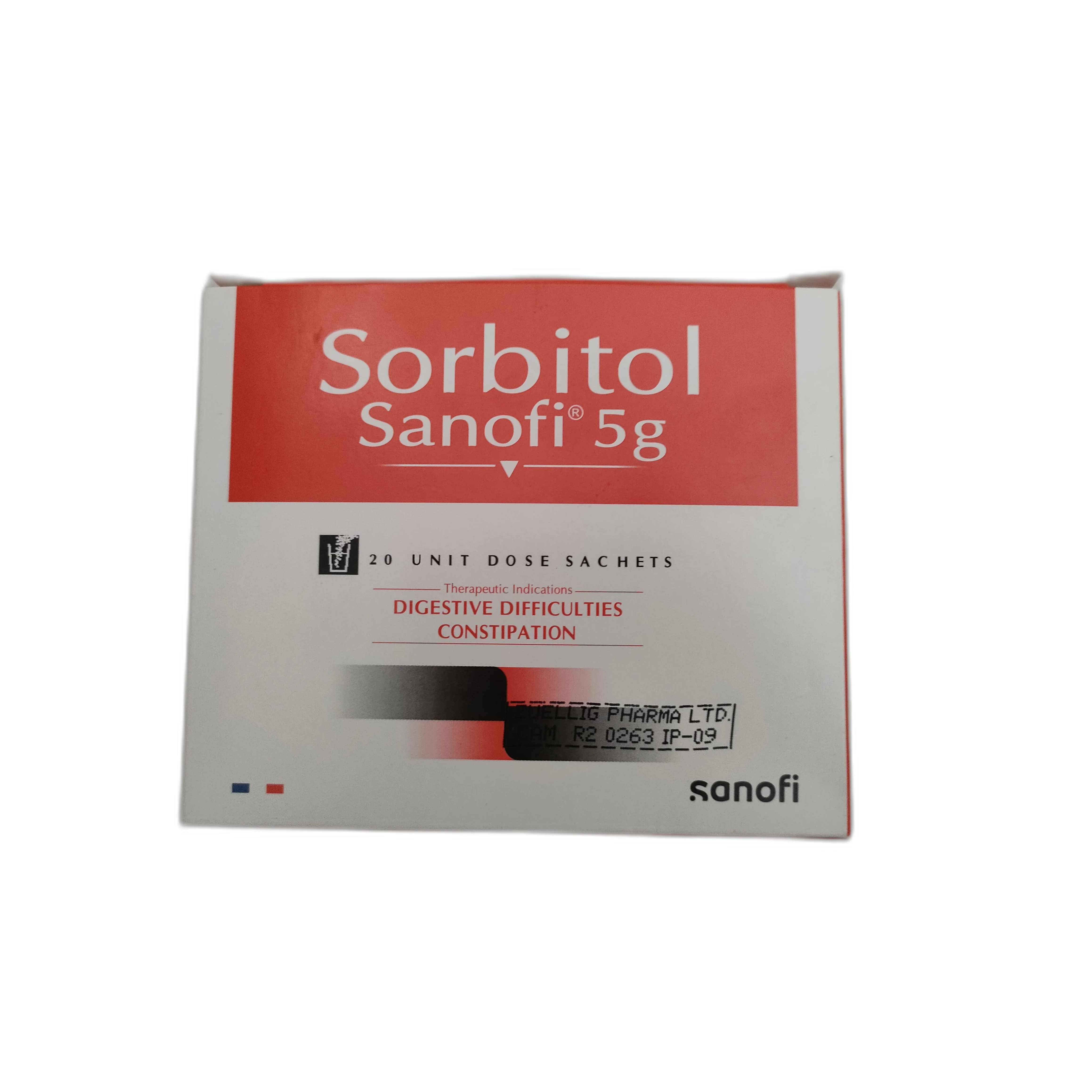 Sorbitol Sanofi — available at pharmacies in Cambodia on PharmKulen