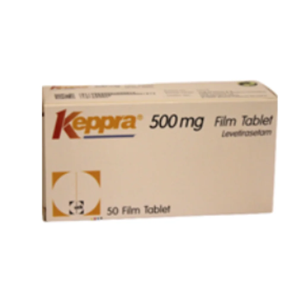 Keppra 500mg Tablet (Levetiracetam) — available at pharmacies in Cambodia on PharmKulen