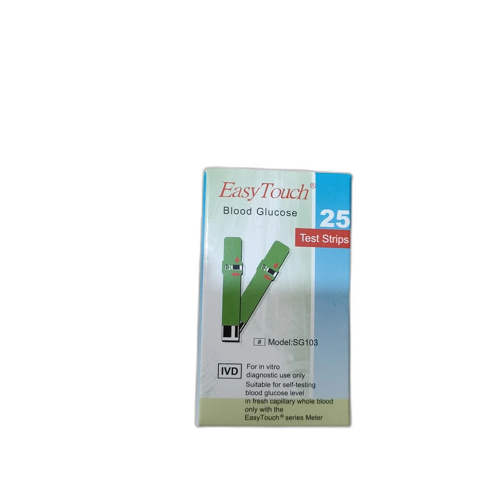 EasyTouch Blood Glucose Test Strips — available at pharmacies in Cambodia on PharmKulen